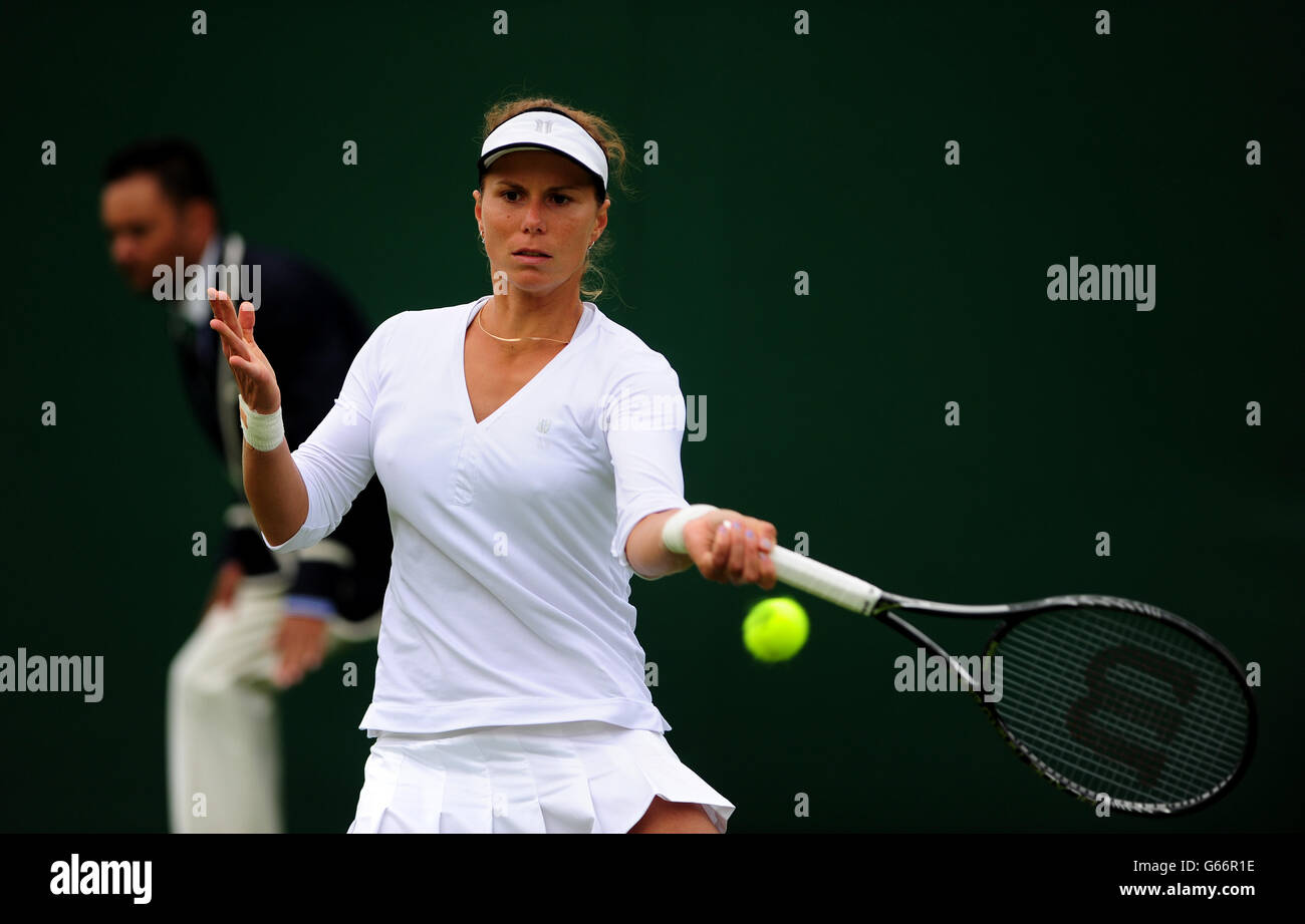 Tennis - 2013 Wimbledon Championships - Day One - The All England Lawn Tennis and Croquet Club Stock Photo