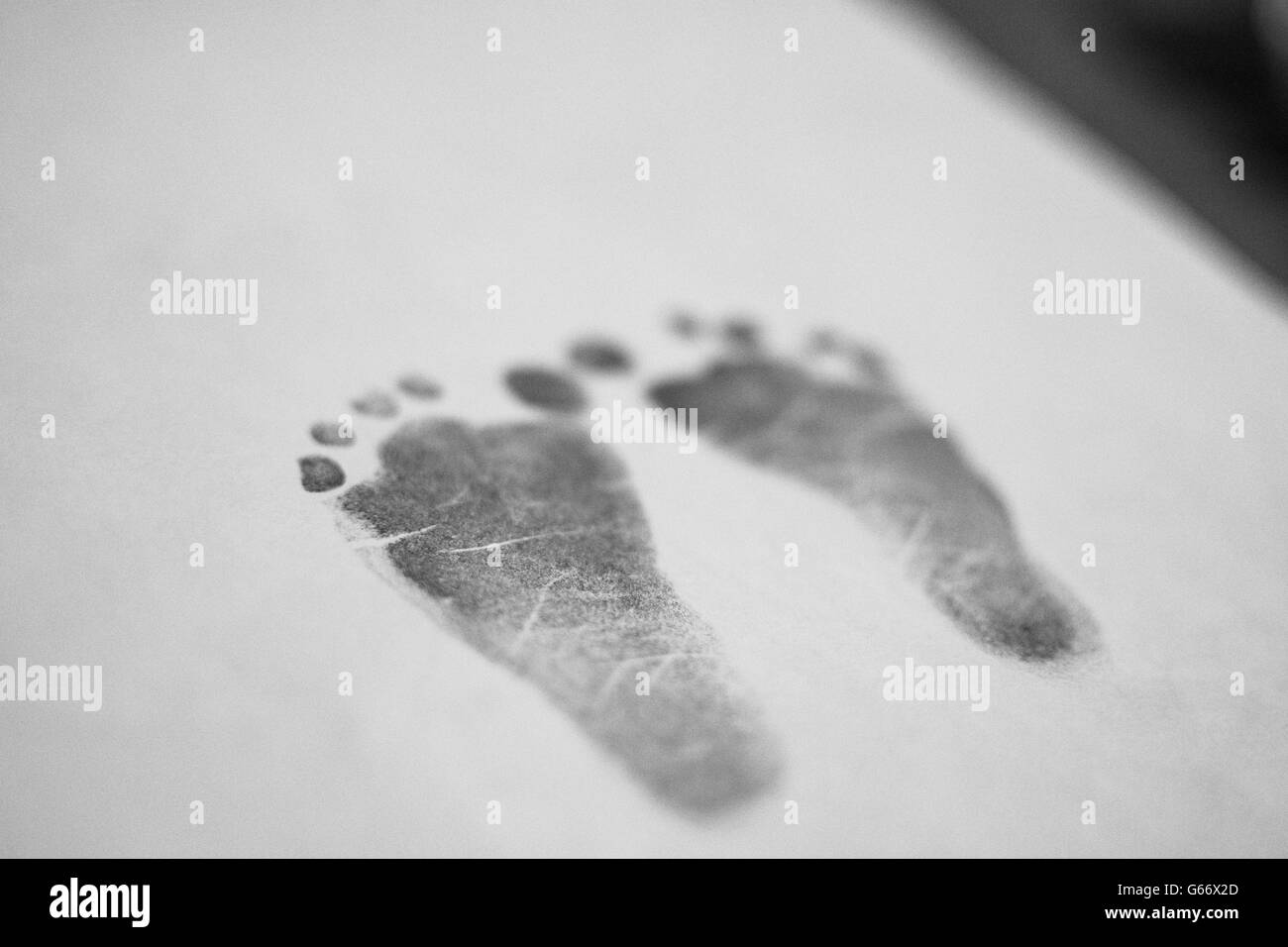 Baby footprint hires stock photography and images Alamy