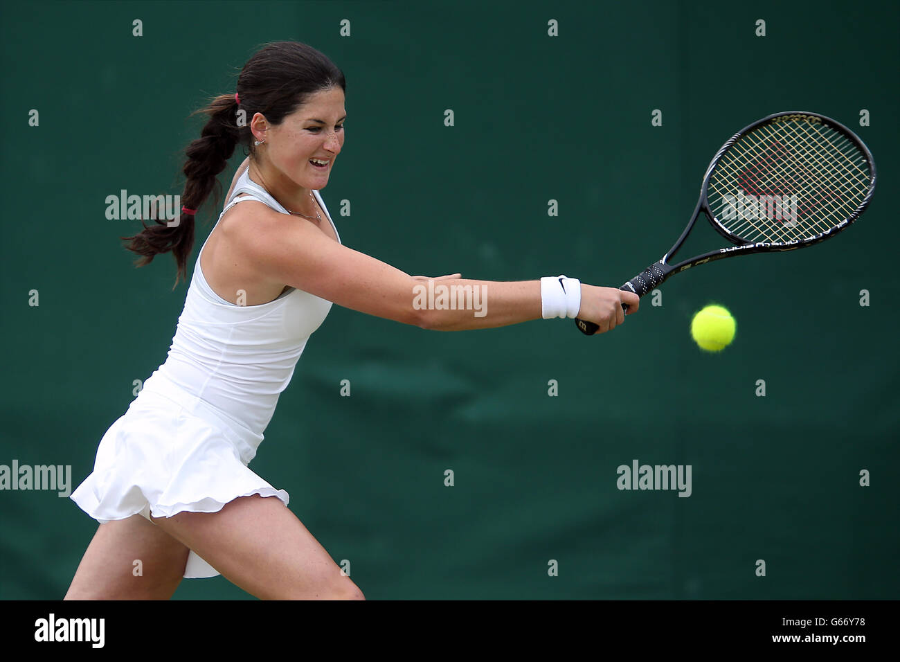 Tennis - 2013 Wimbledon Championships - Day Eight - The All England Lawn Tennis and Croquet Club Stock Photo