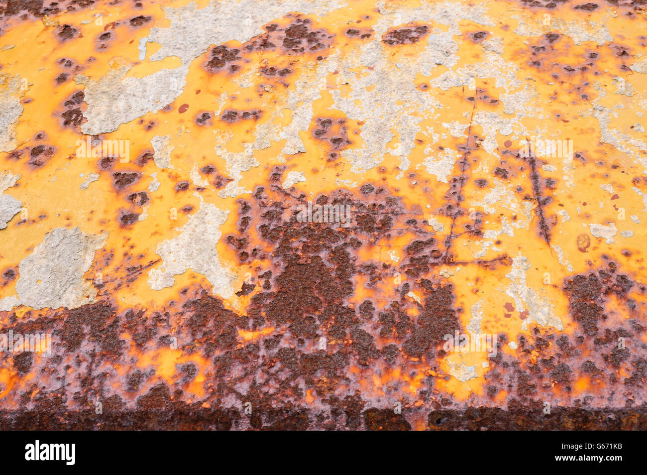 Steel old rusty background Stock Photo