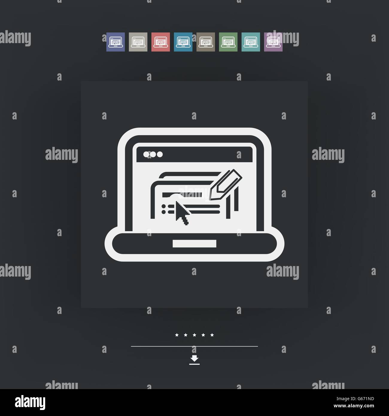Document text software Stock Vector Image & Art - Alamy