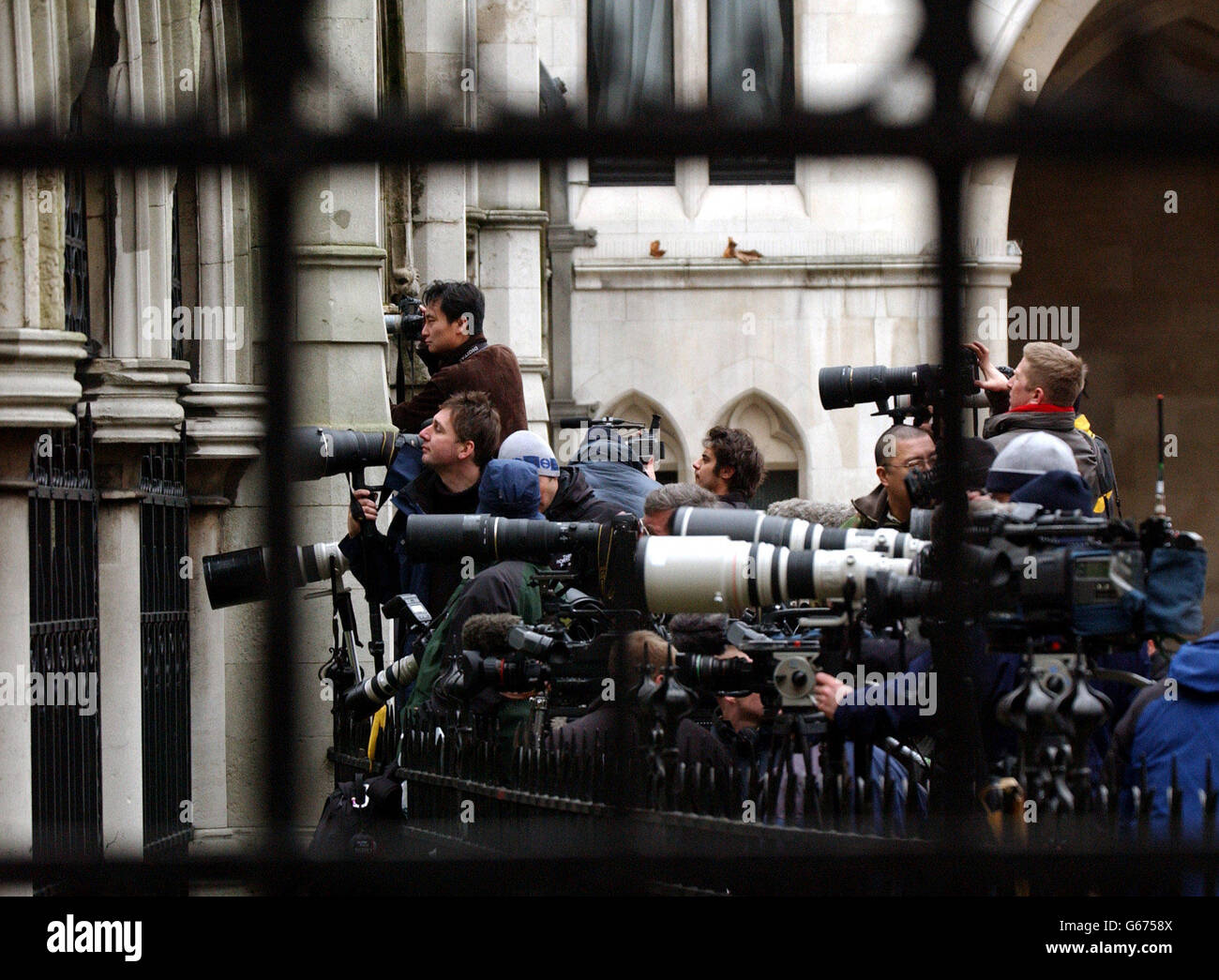 Douglas and Jones - High Court Stock Photo