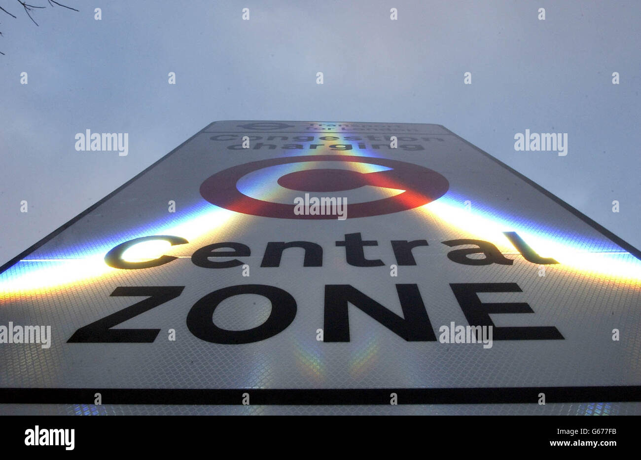 CONGESTION CHARGE DAY 1 Stock Photo Alamy