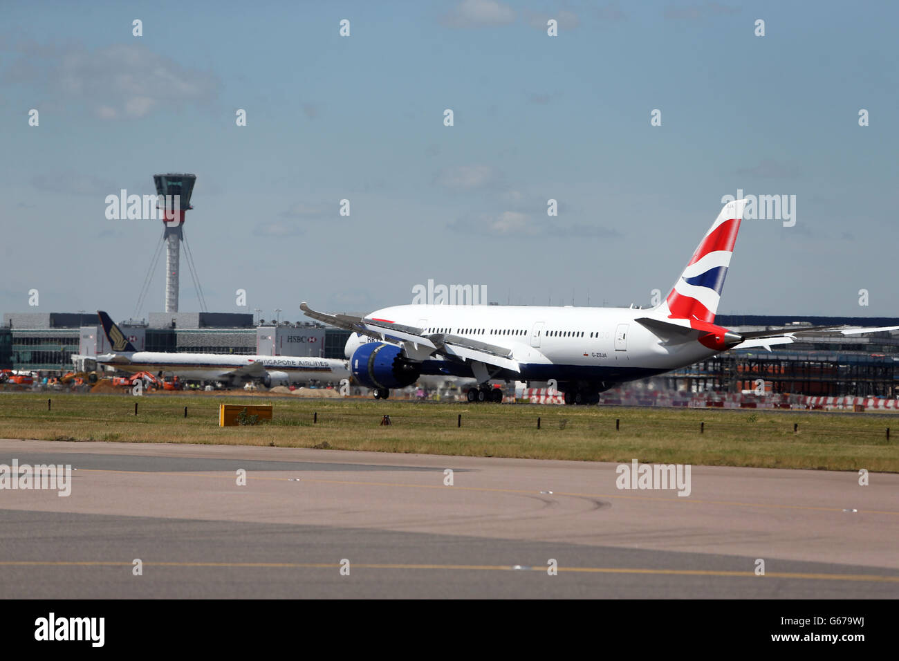 Heathrow Airport Stock Stock Photo Alamy