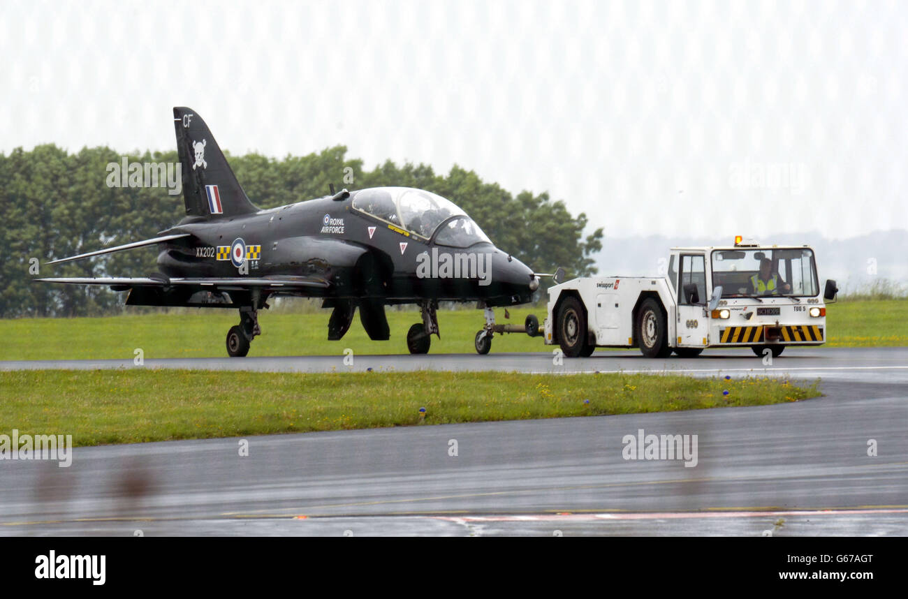 RAF Jet cockpit fumes alert Stock Photo - Alamy