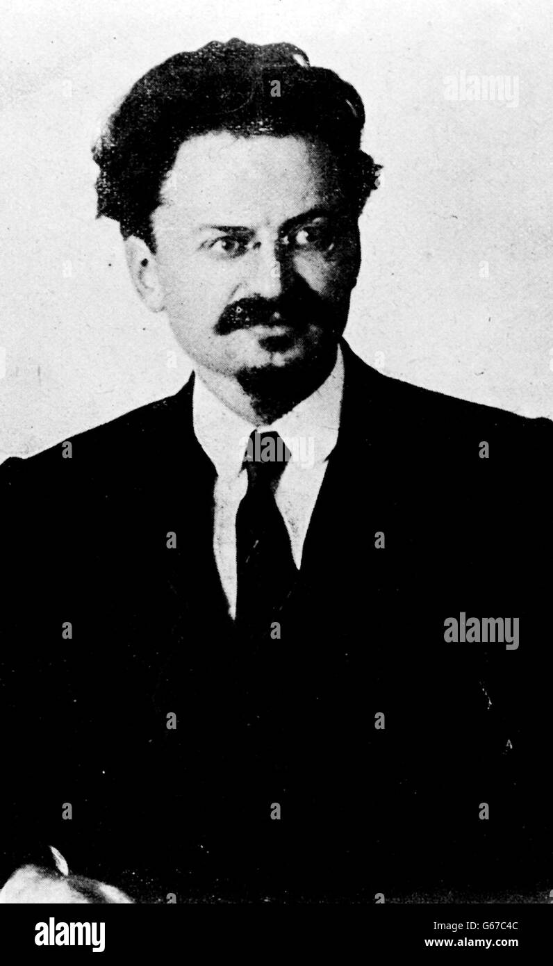 Leon Trotsky. Stock Photo