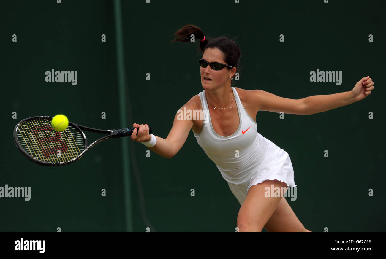 Tennis - 2013 Wimbledon Championships - Day Ten - The All England Lawn Tennis and Croquet Club Stock Photo