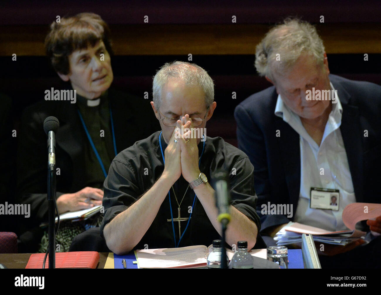 General Synod of the Church of England Stock Photo