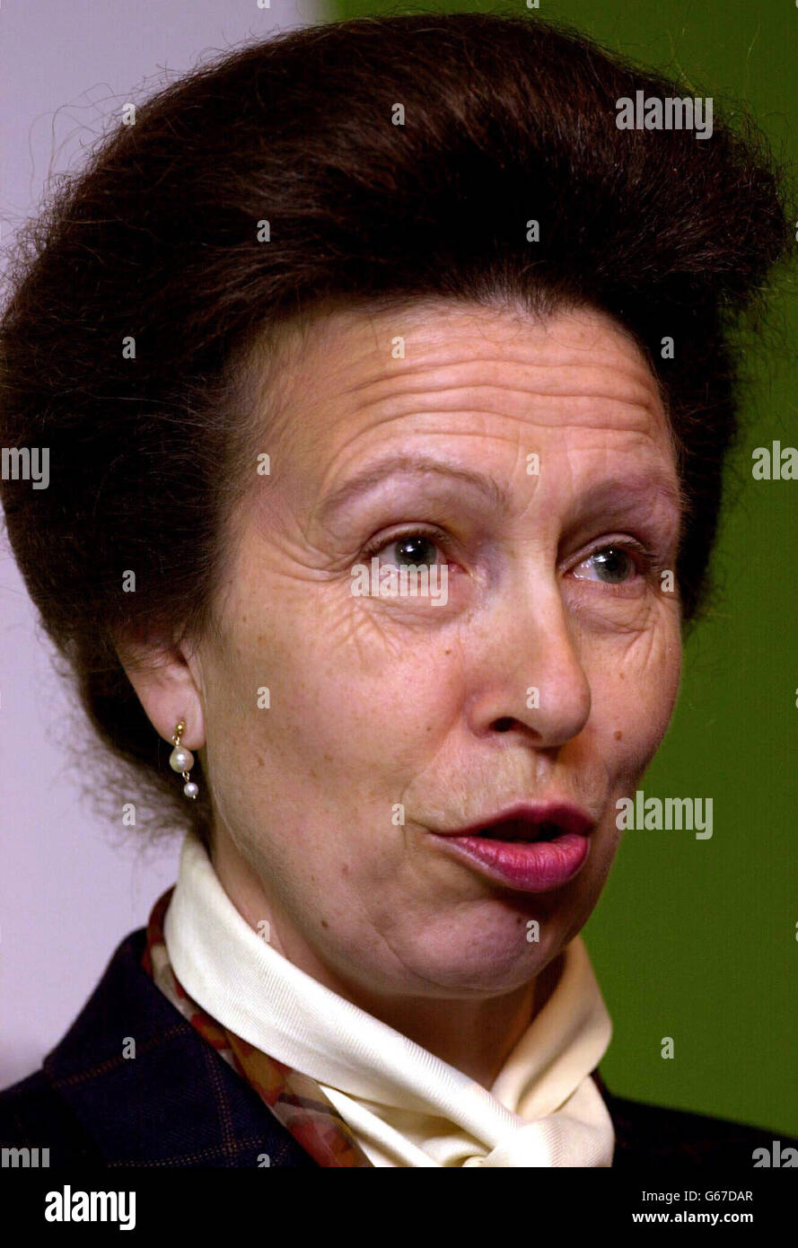 Princess anne royal signals hi-res stock photography and images - Alamy