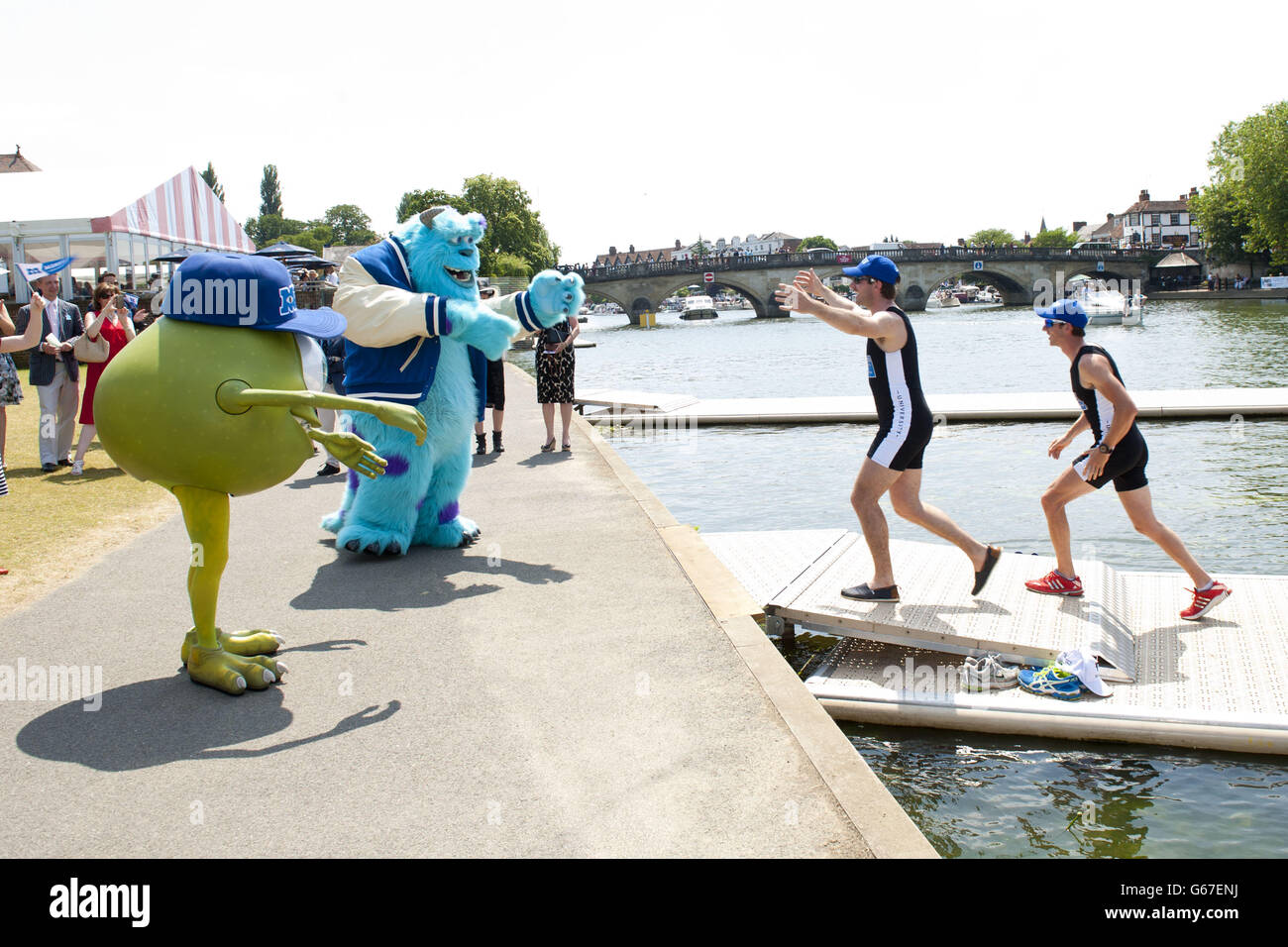 Zac Purchase and Adam Freeman-Pask of Monsters University Lightweight ...