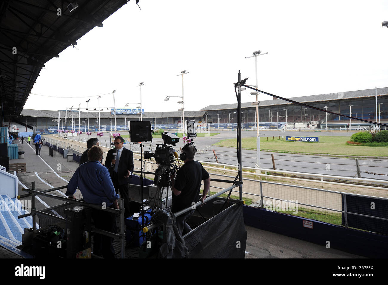 Greyhound Racing William Hill Derby Quarter Finals Wimbledon