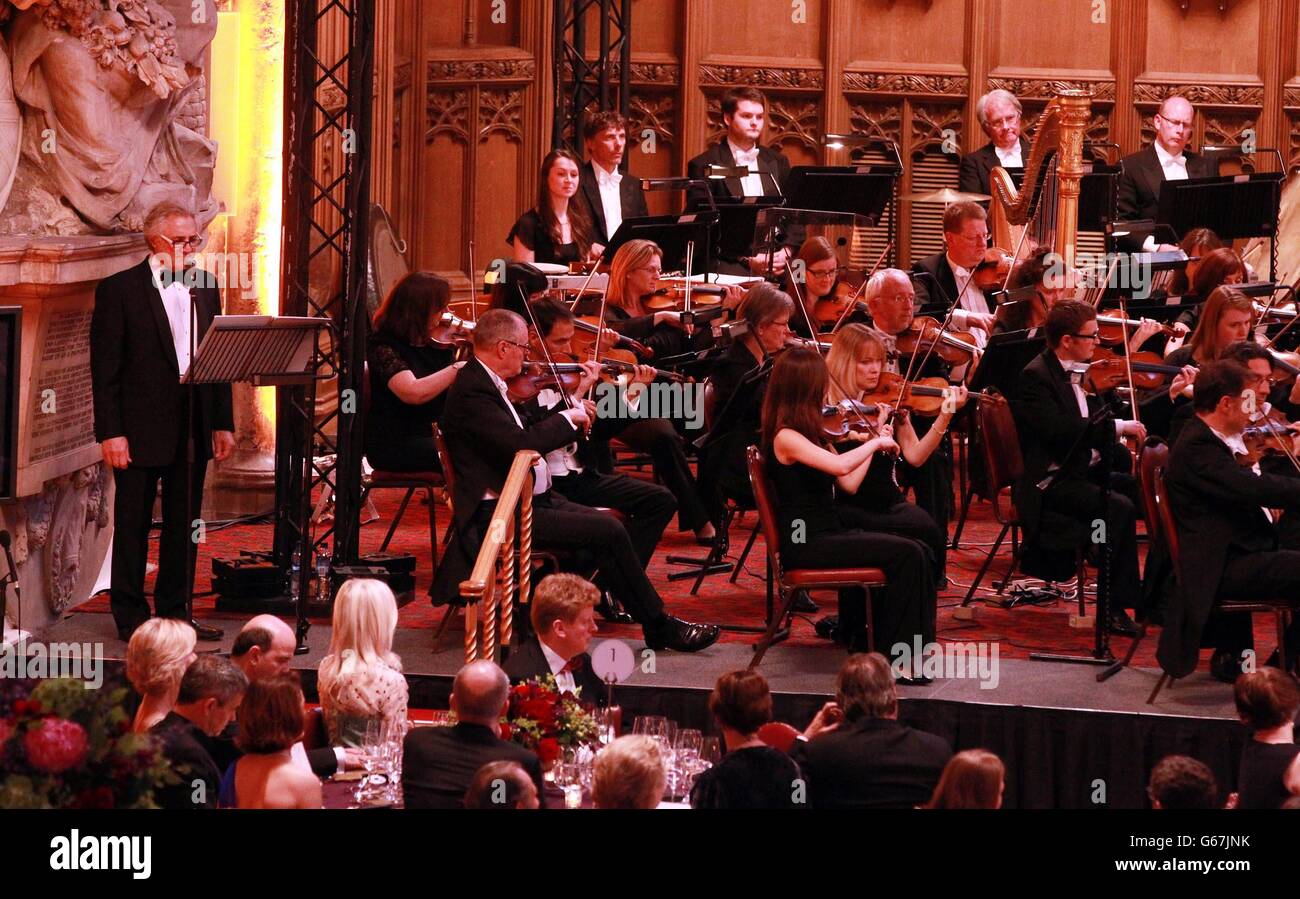 London Philharmonic Orchestra annual gala Stock Photo Alamy