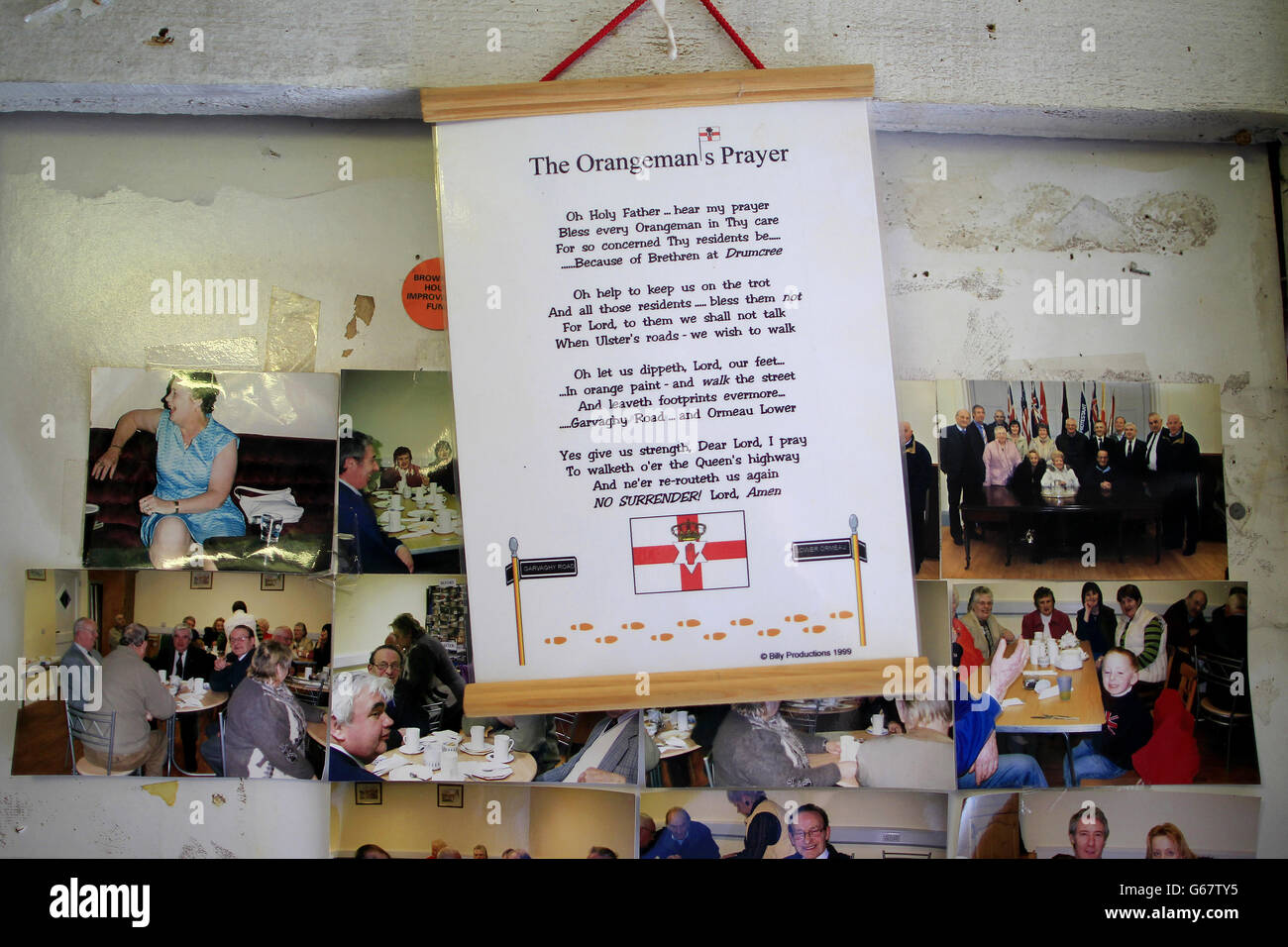 The Orange Order Stock Photo Alamy