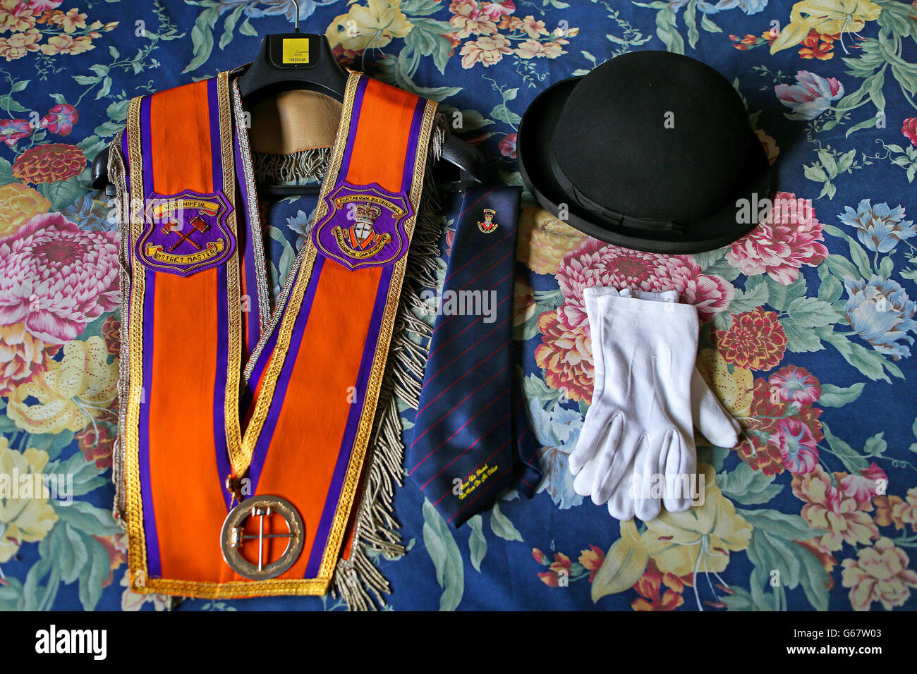 The Orange Order Stock Photo Alamy