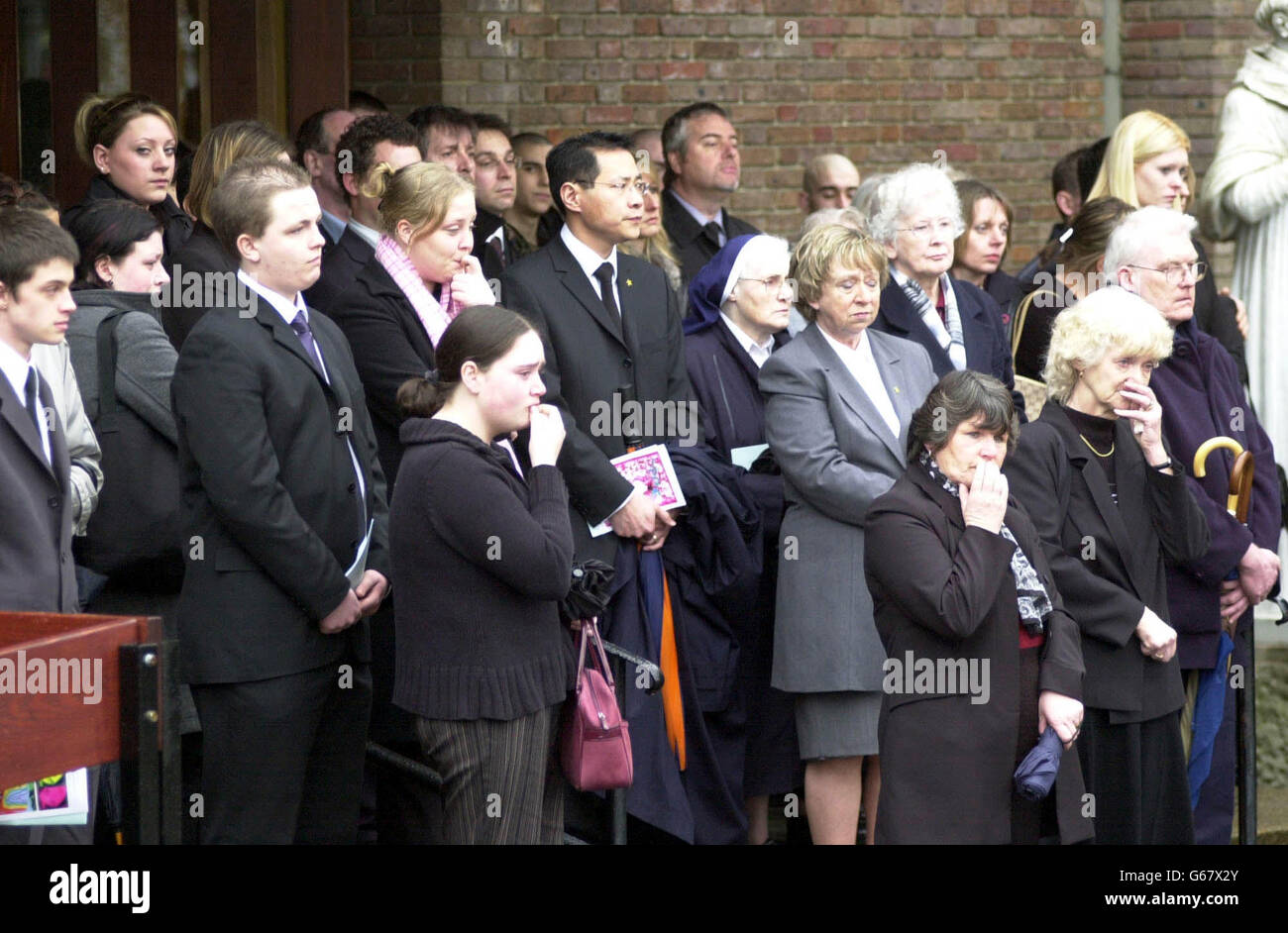pics Marsha Mcdonnell Family https www alamy com stock photo marsha mcdonnell funeral 107124275 html
