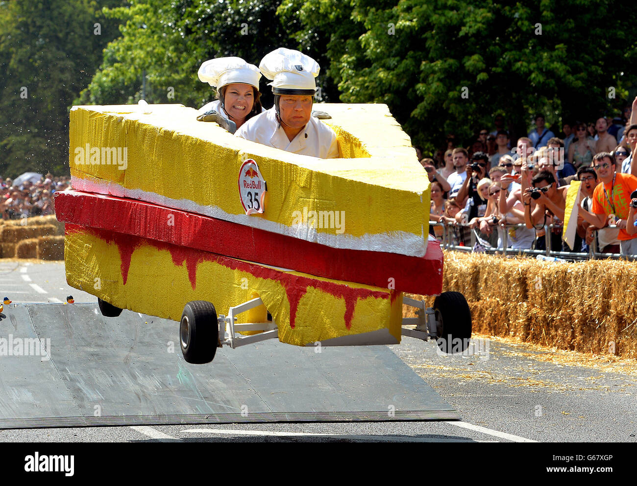 The Red Bull Soapbox Race Stock Photo Alamy