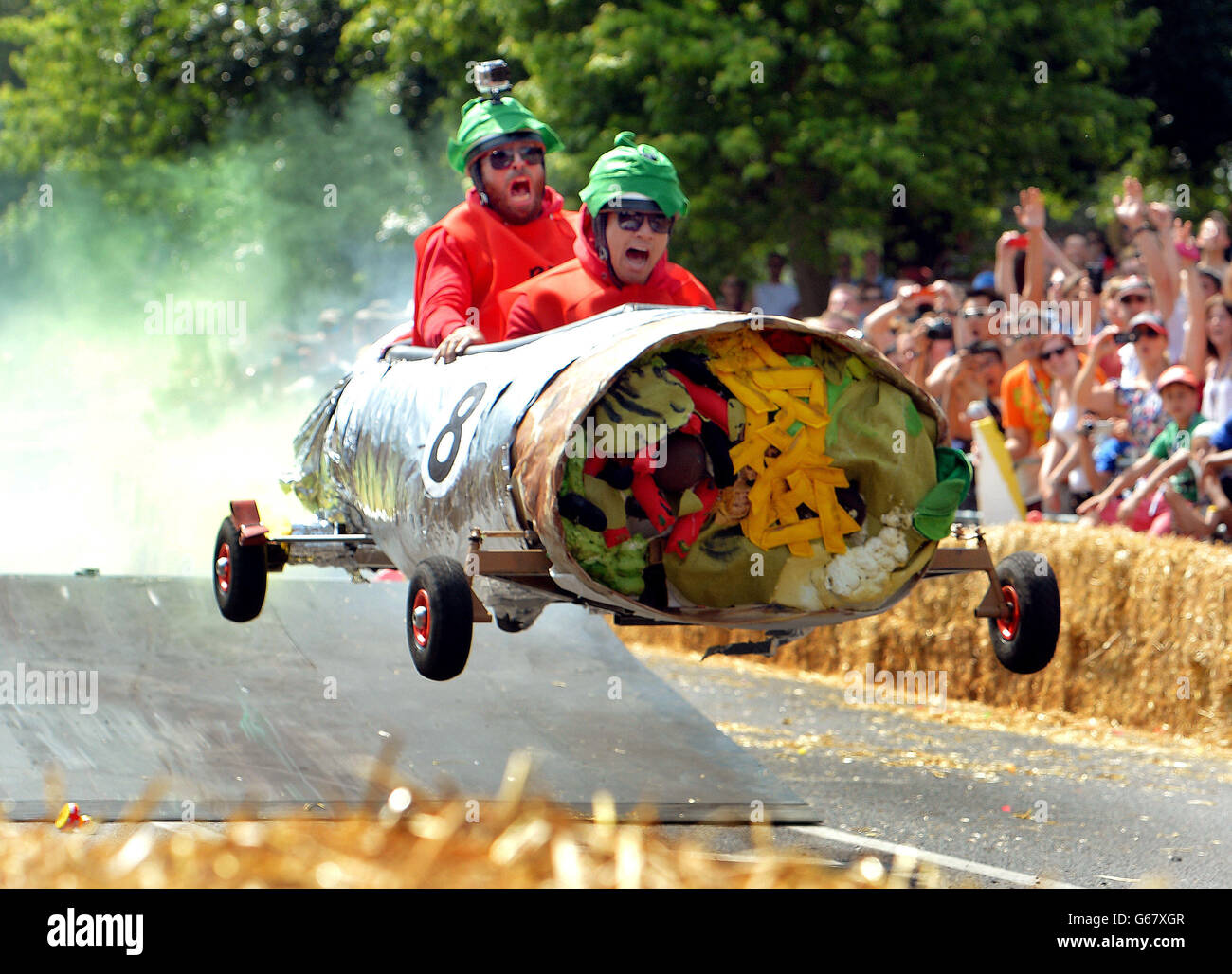 The Red Bull Soapbox Race Stock Photo Alamy