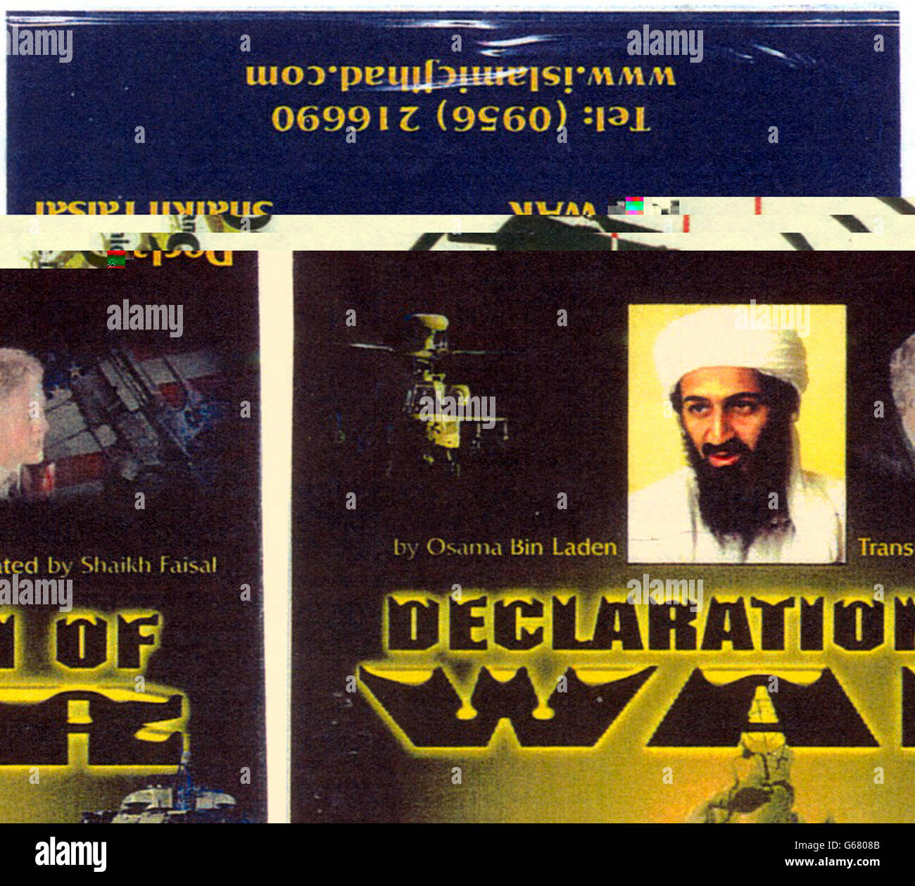 The front cover of a recording by self-styled cleric Abdullah el-Faisal, 39, who has been, convicted of soliciting murder at the Old Bailey. * 'Sheikh' Abdullah el-Faisal, a convert to Islam, was arrested at his Stratford home in February 2002 after he produced audio tapes in which he urged young Muslims to wage a holy war against Jews and the West. Stock Photo
