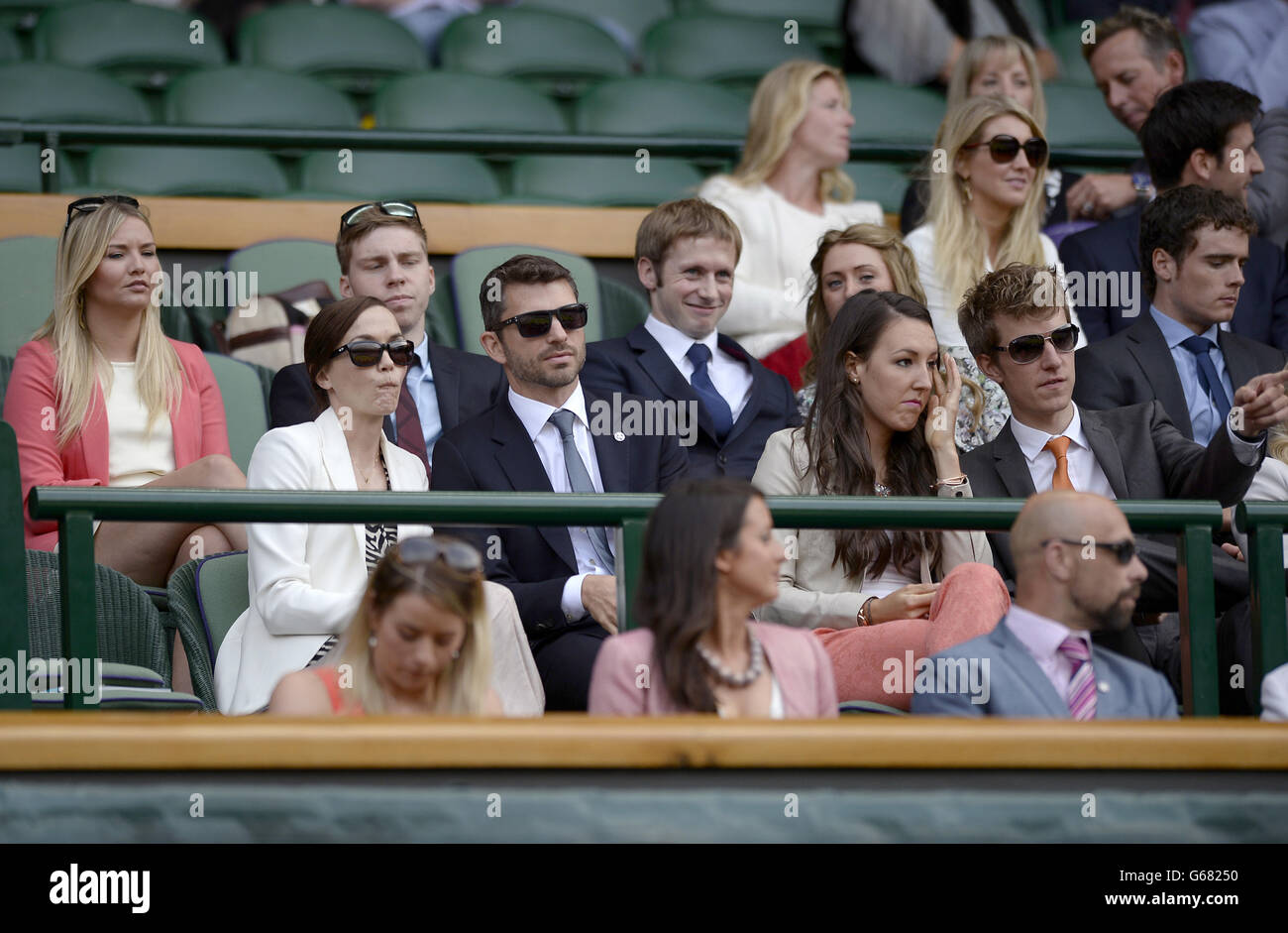 Victoria pendleton and scott gardner hi-res stock photography and