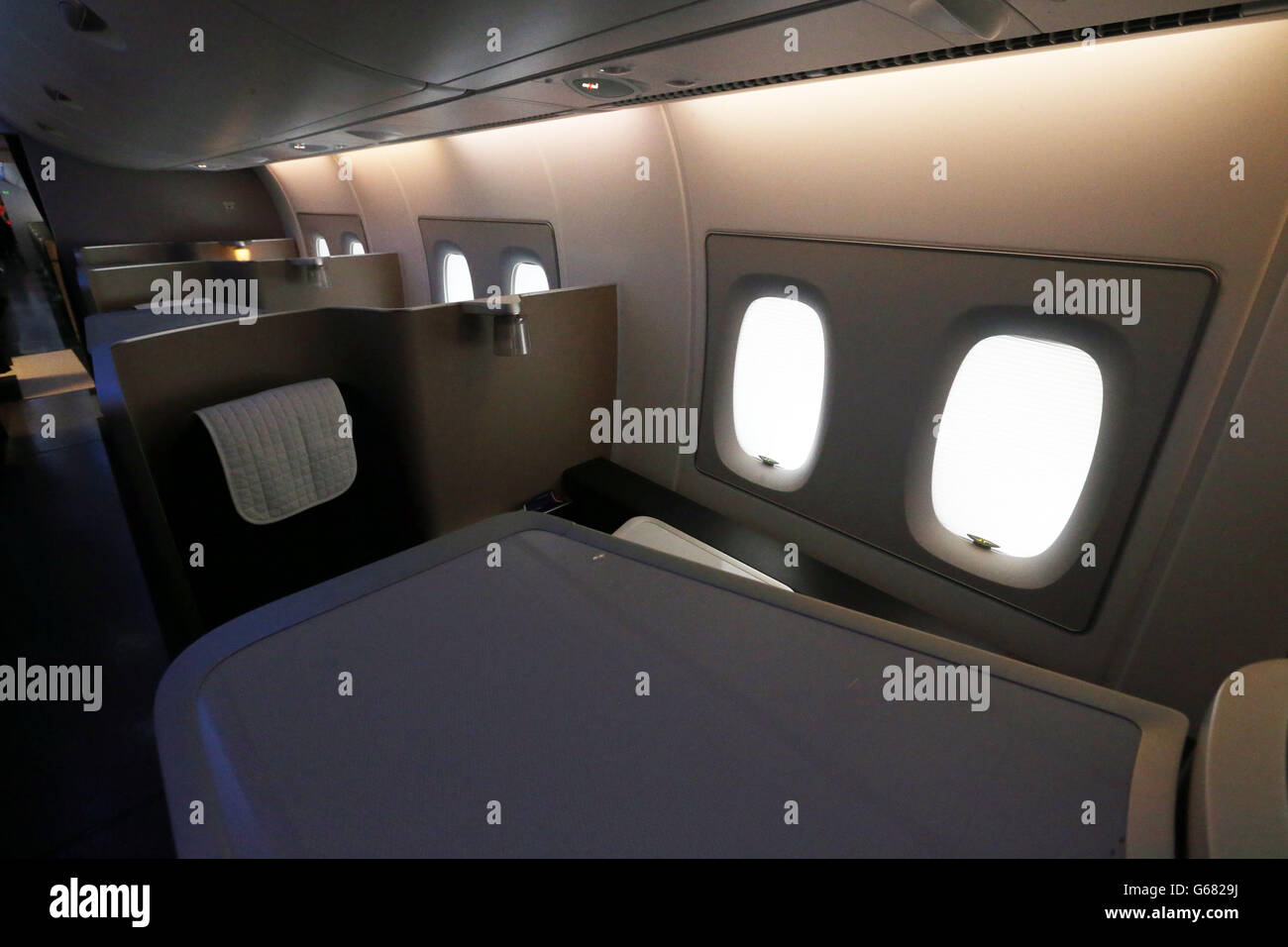 Which British Airways Widebody Aircraft Have First Class Cabins?, image size:1300x956