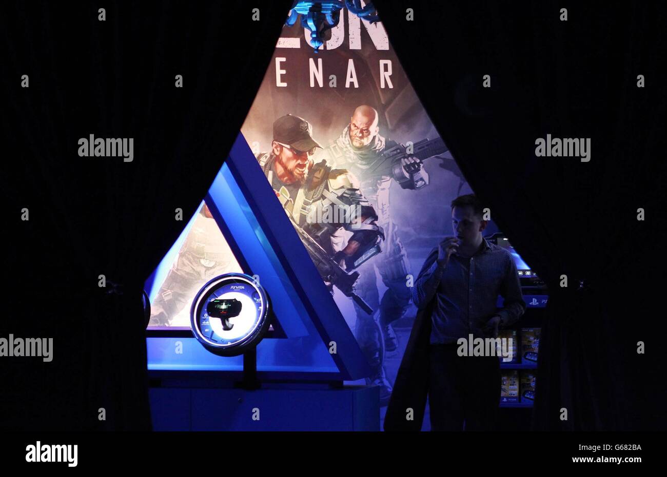 Playstation showcase hi-res stock photography and images - Alamy