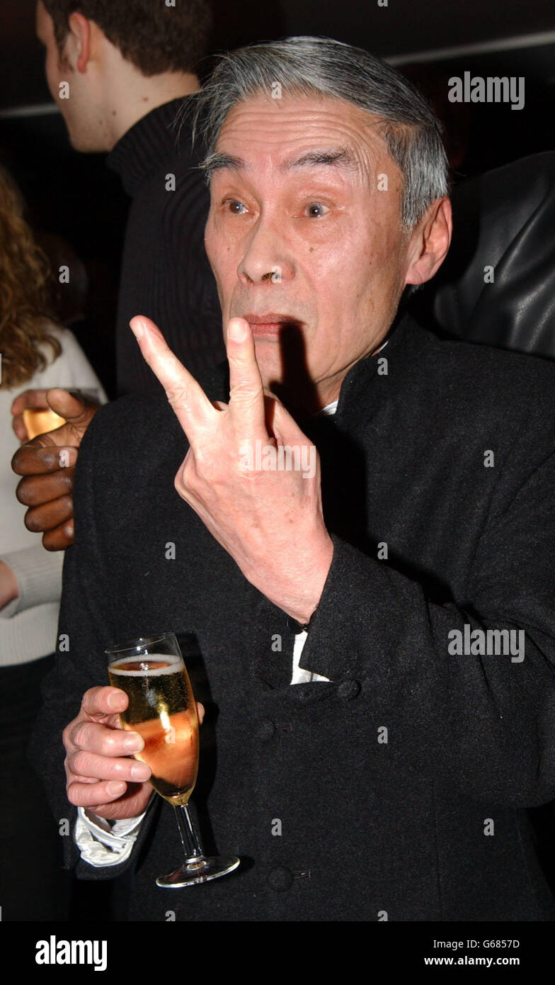 Actor Burt Kwouk attending the opening of restaurant and bar Thai