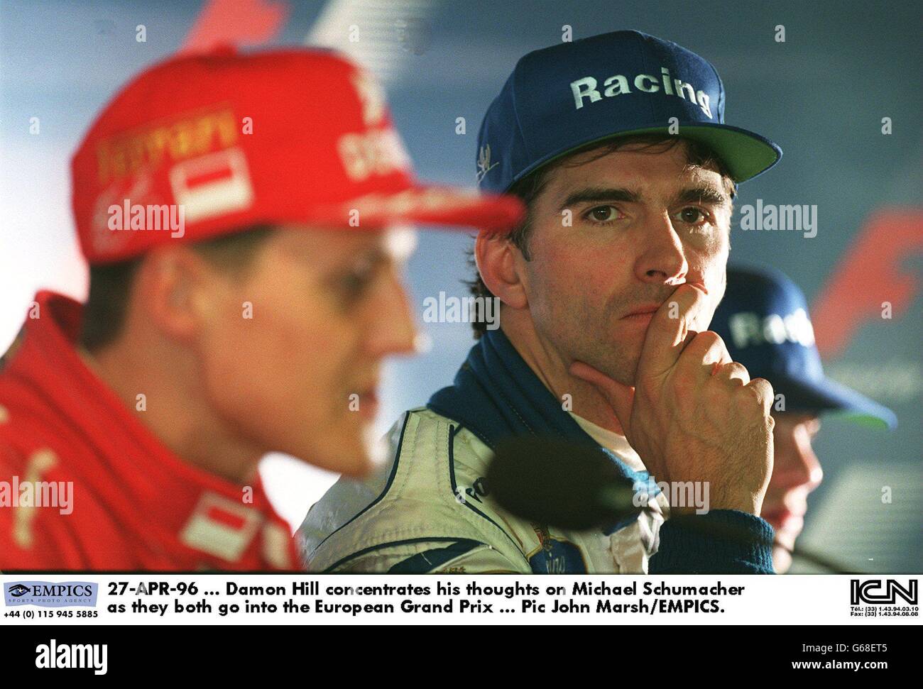 Motor Racing ... European Grand Prix Stock Photo - Alamy