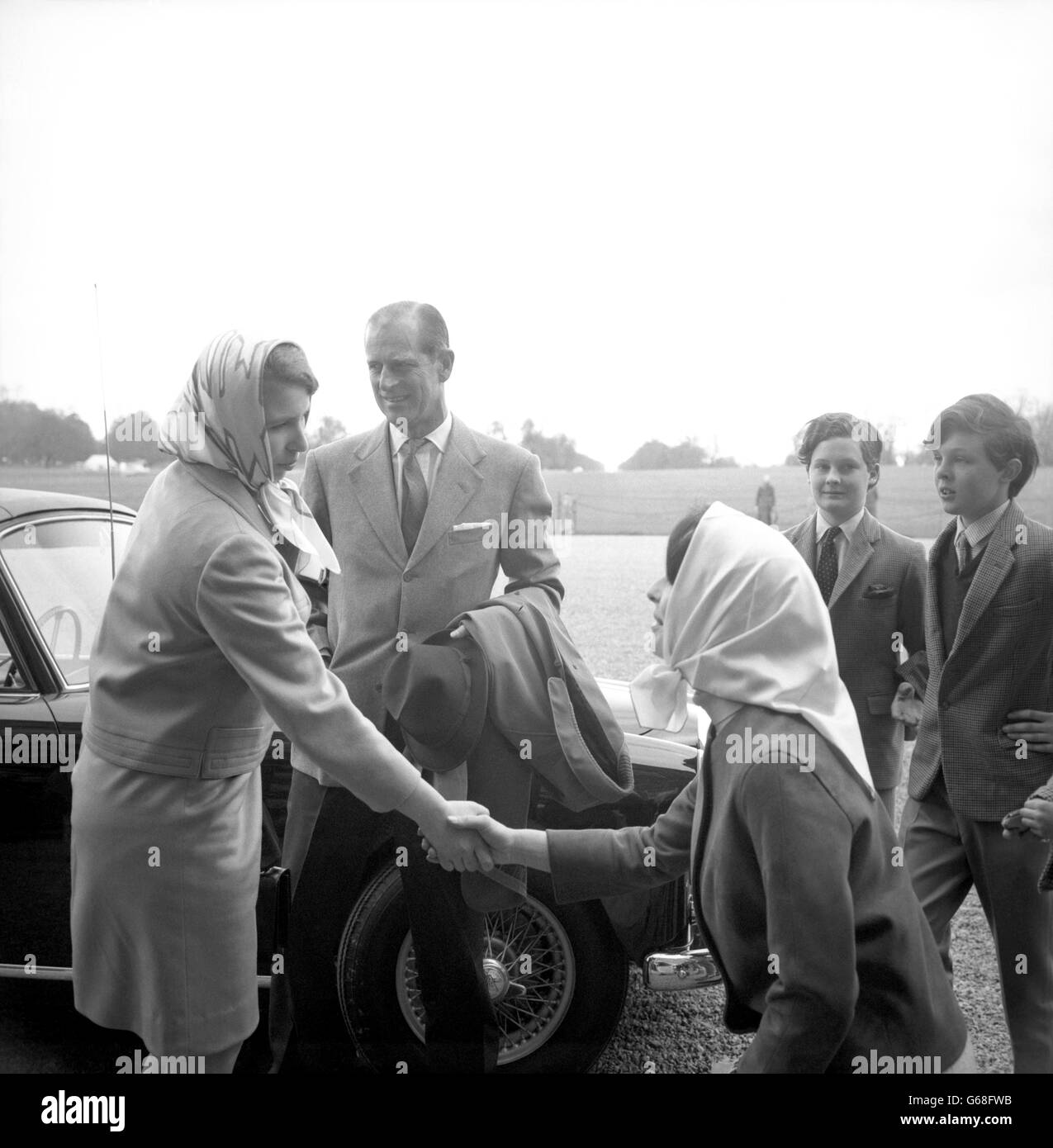 Badminton estate Black and White Stock Photos & Images Alamy