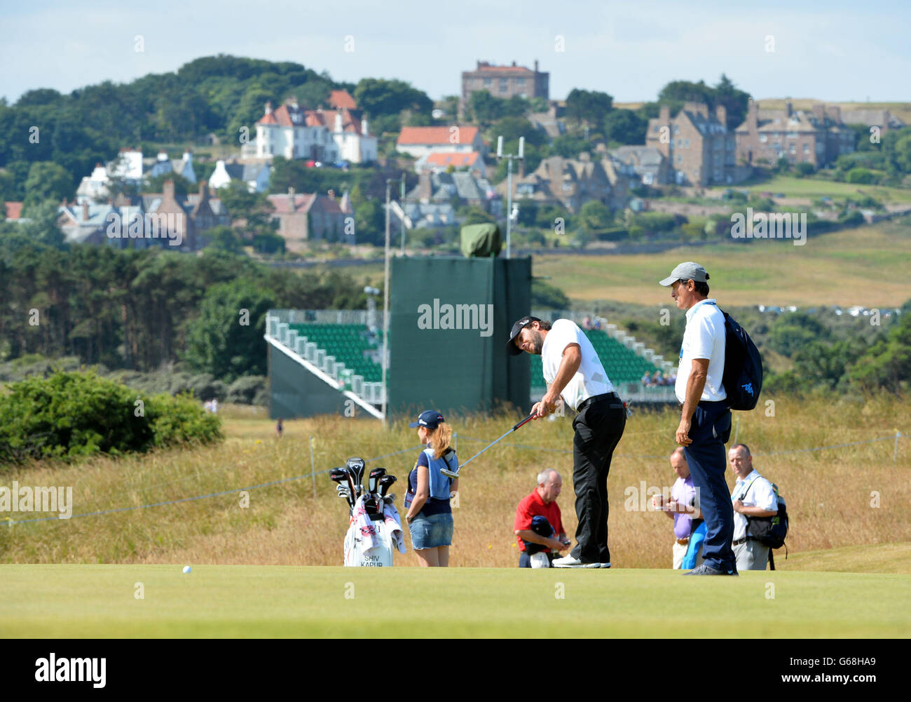 Spain's Alvaro Quiros during practice day three for the 2013 Open ...