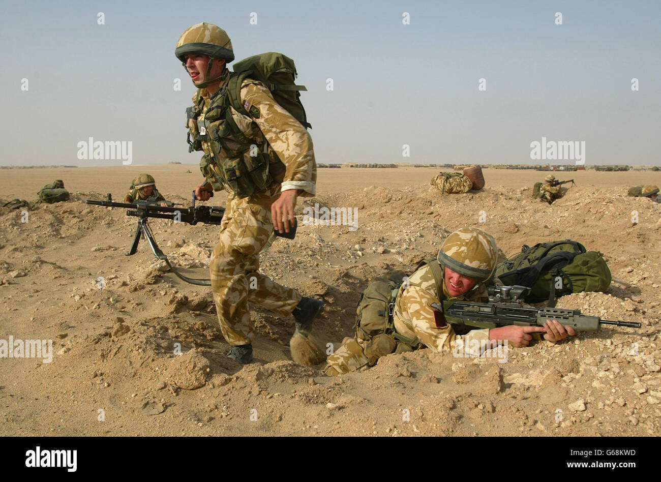 British Forces in Kuwait Stock Photo Alamy
