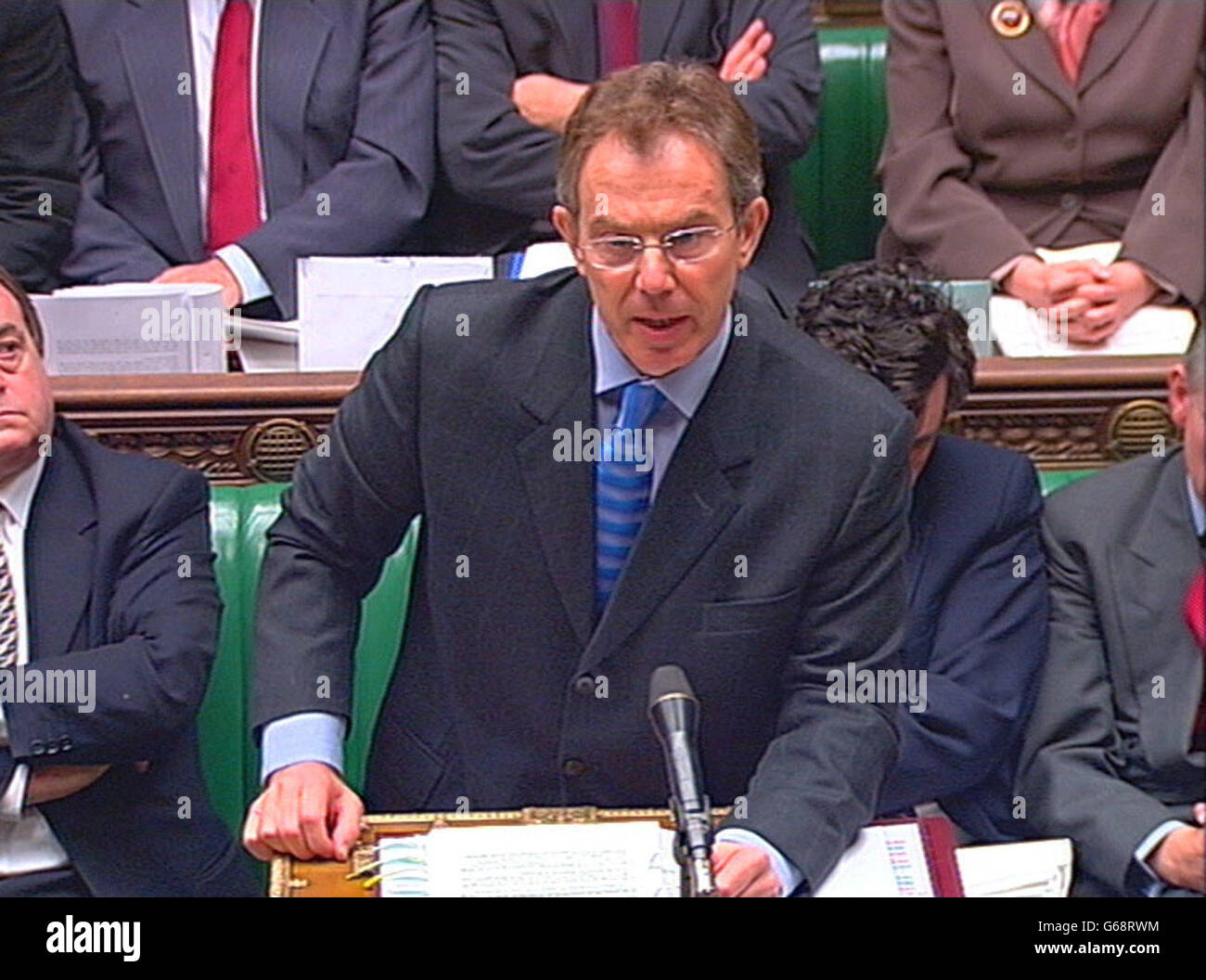 Prime Minister Tony Blair Stock Photo - Alamy