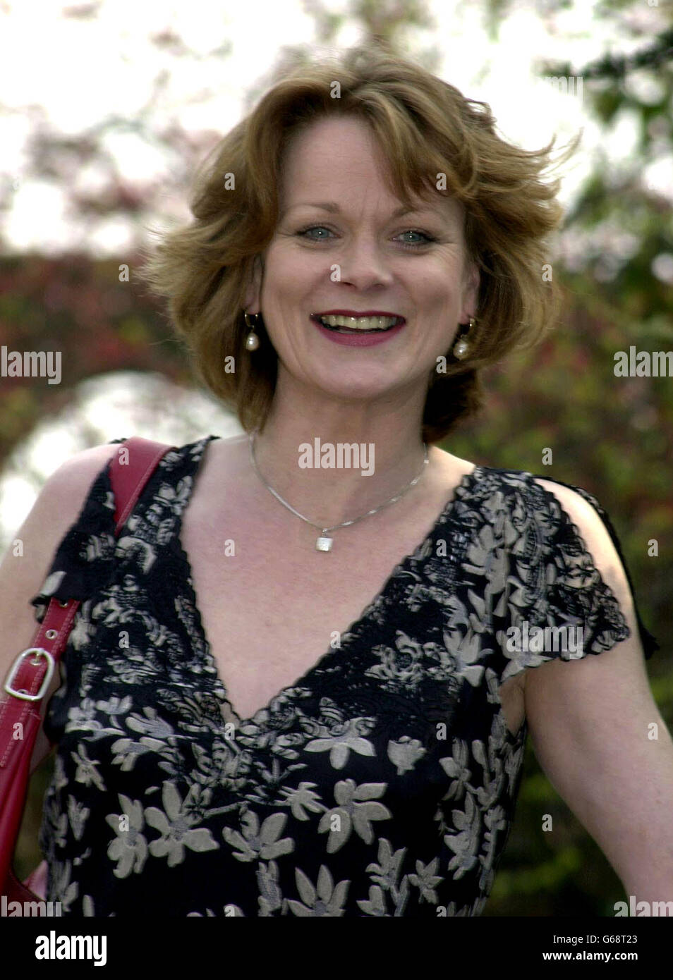 Actress Samantha Bond during a photocall in London, to host the Tommy's Parent Friendly Award in association with Huggies. Stock Photo