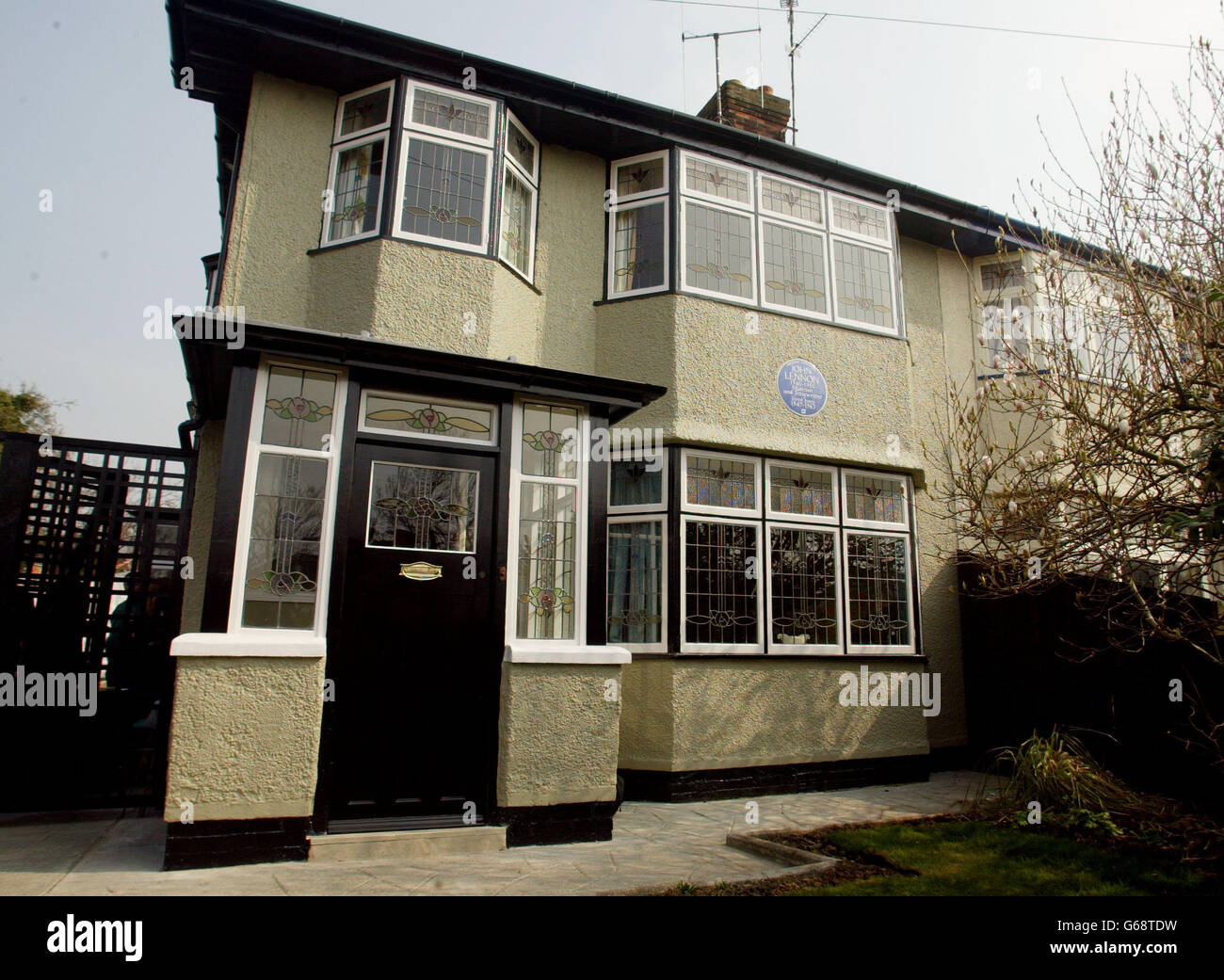 John Lennon House Stock Photo Alamy