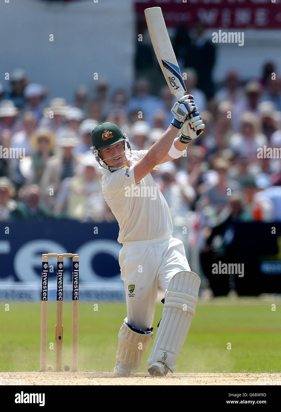 Cricket First Investec Ashes Test England v Australia Day Five Trent Bridge. Australia