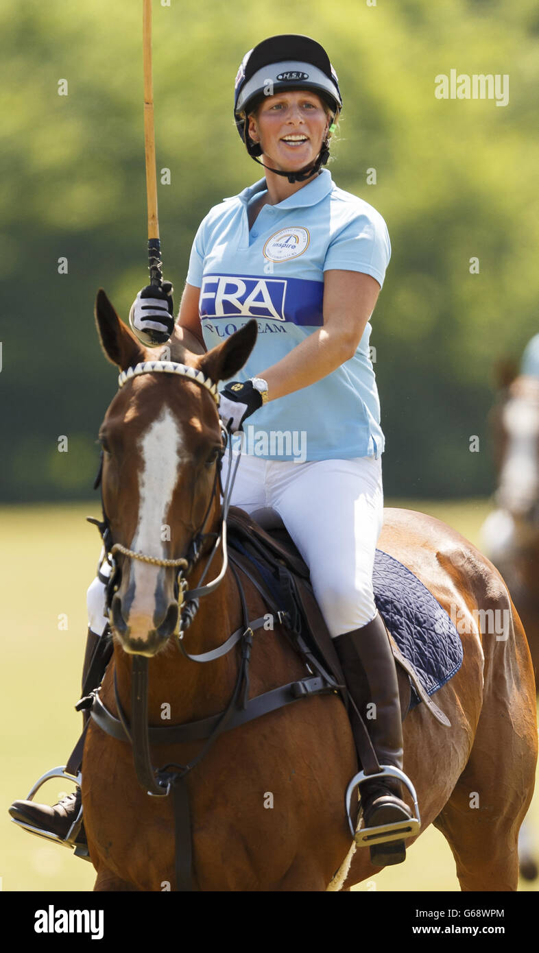 Zara phillips polo hi-res stock photography and images - Alamy