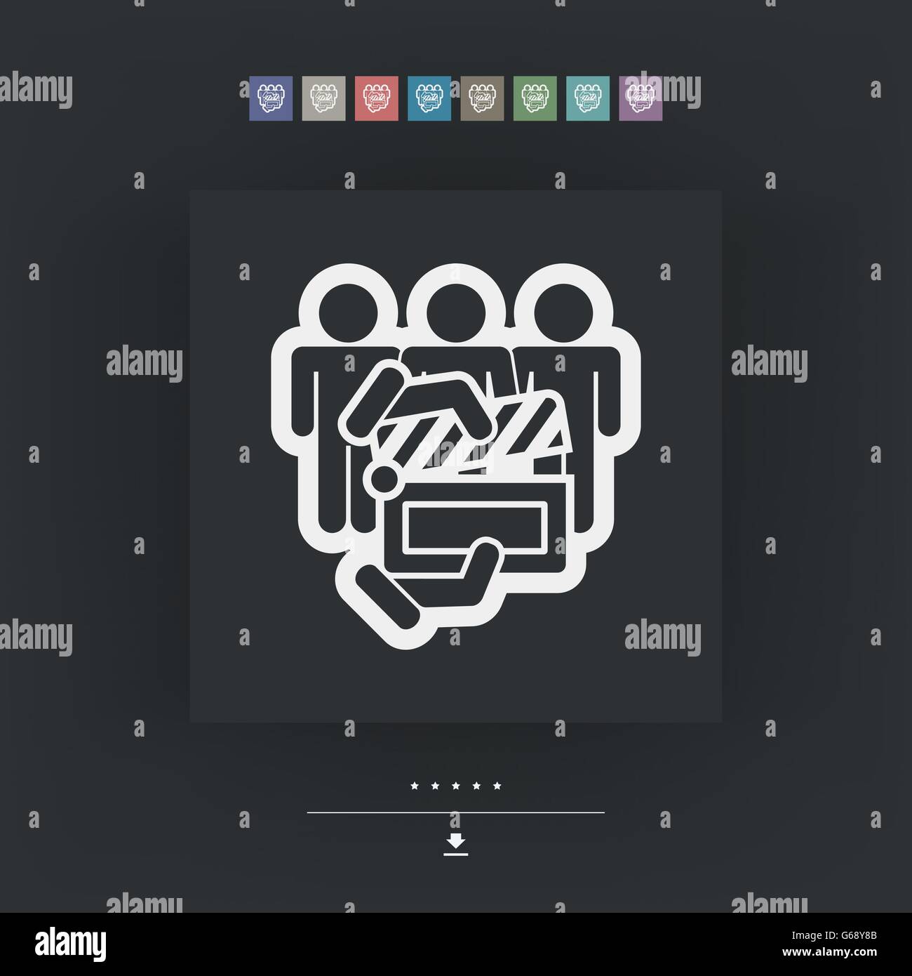 Actors vector vectors hi-res stock photography and images - Alamy