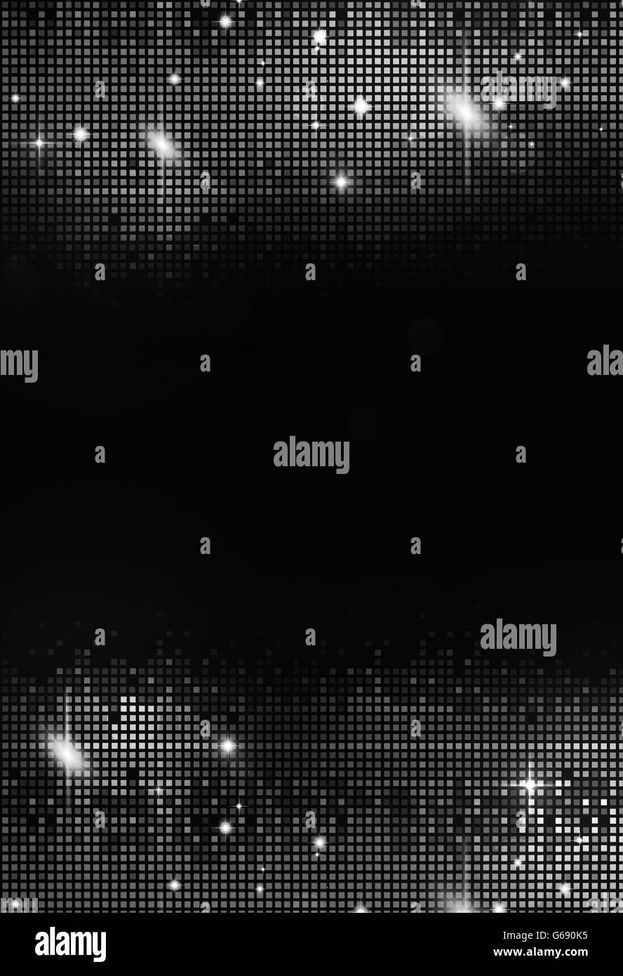 Disco Black And White Music Background For Flyers And Nightclub Posters Stock Photo Alamy