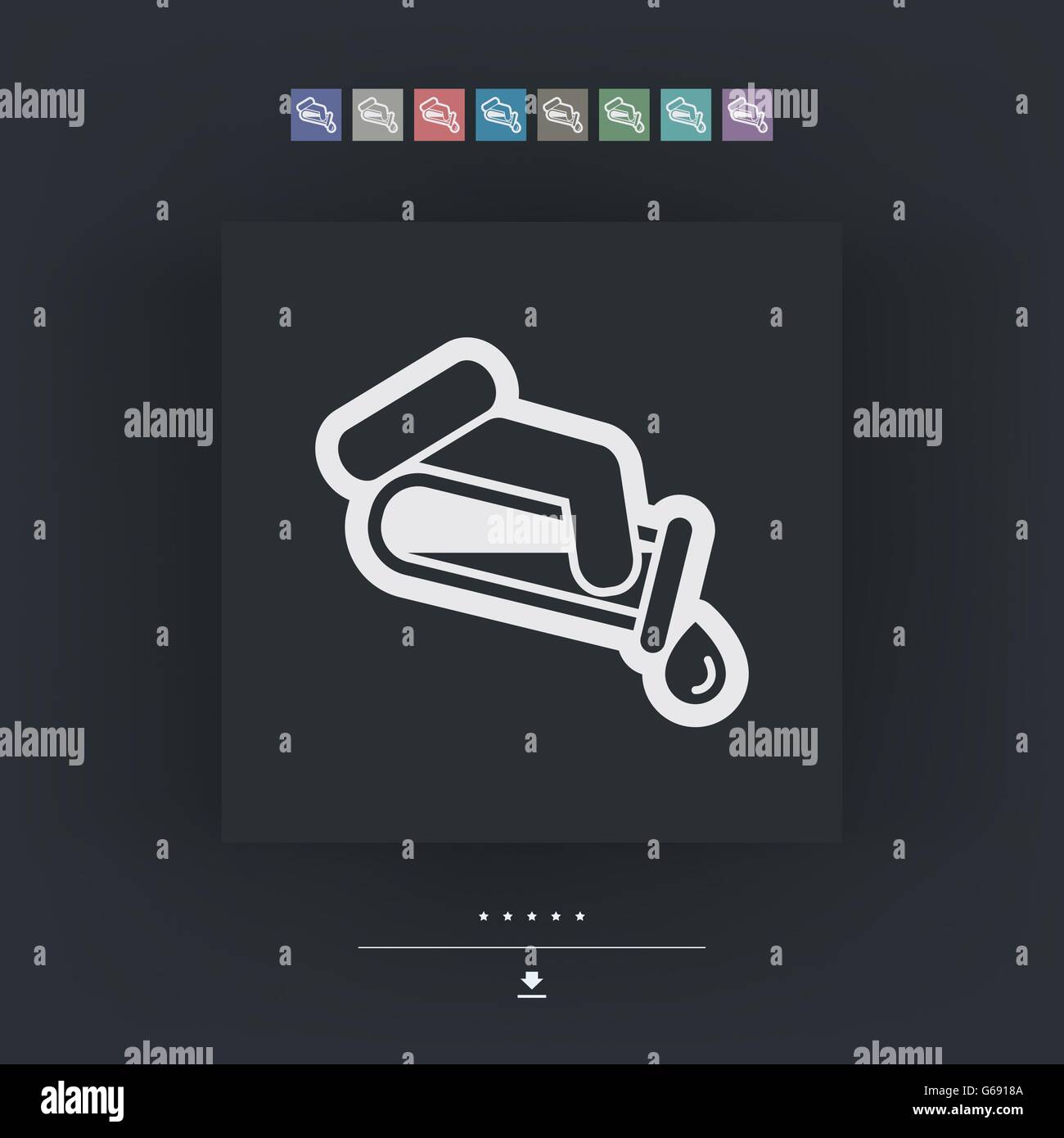 Test tube icon Stock Vector Image & Art - Alamy