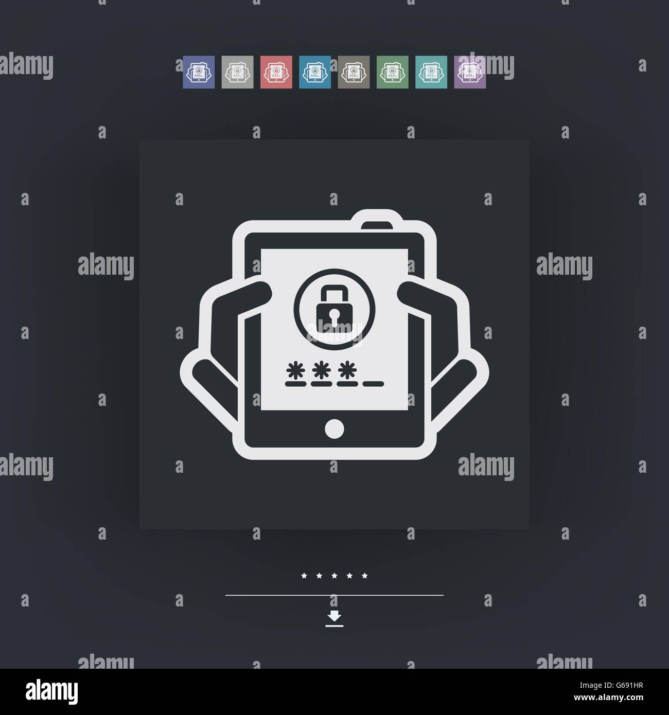 Safeguard security device Stock Vector Images - Alamy