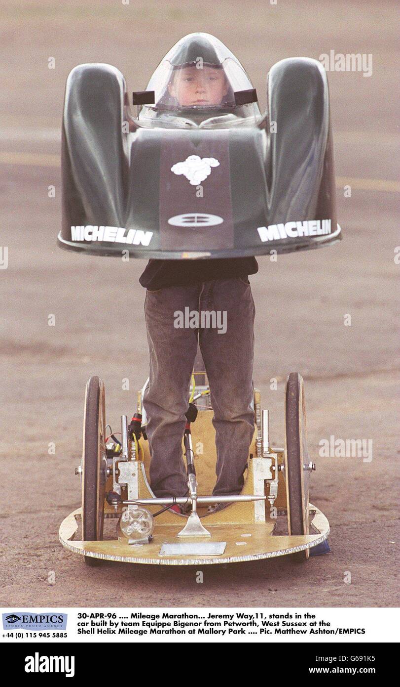 MOTOR RACING - Shell Helix Mileage Marathon at Mallory Park Stock Photo ...