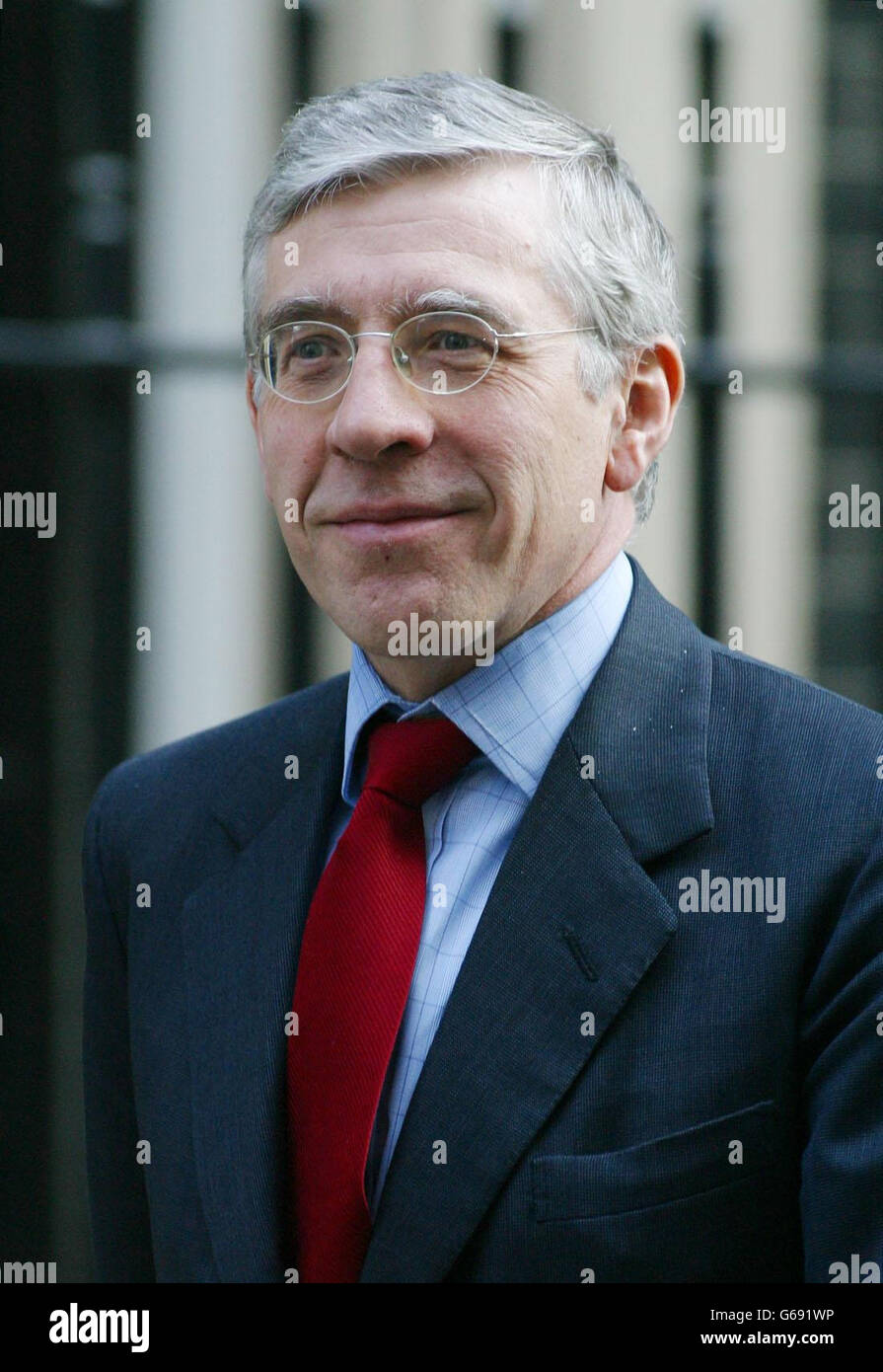 Jack Straw Iraq statement Stock Photo Alamy