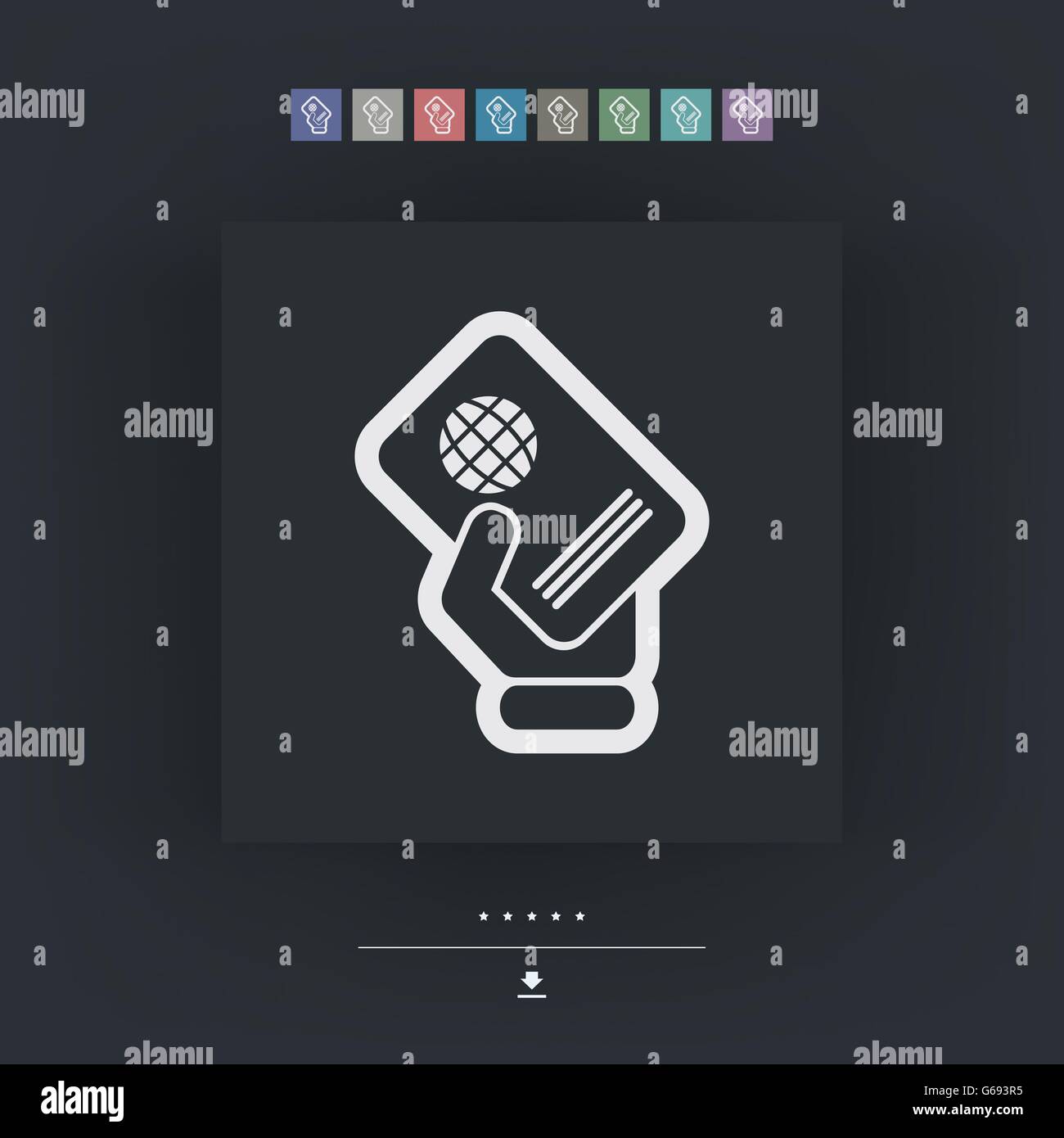 Passport check in Stock Vector Images - Alamy