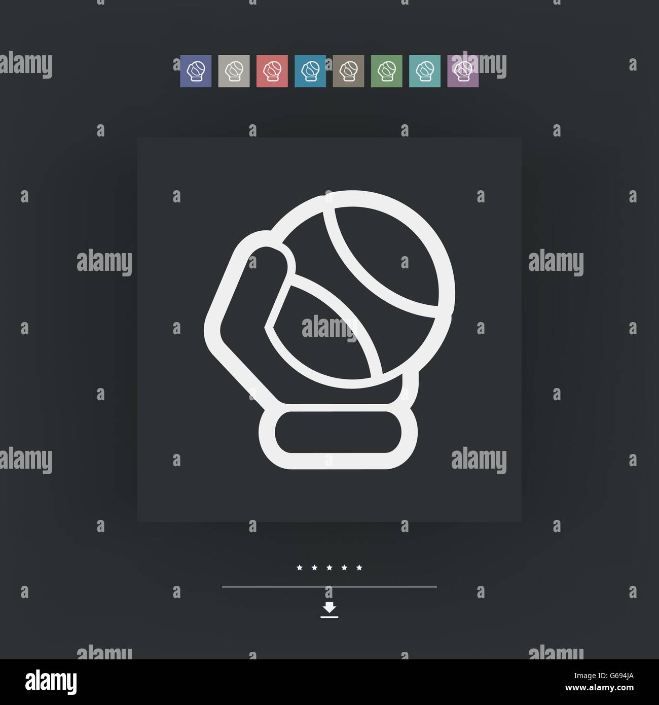 Tennis ball icon Stock Vector Image & Art - Alamy
