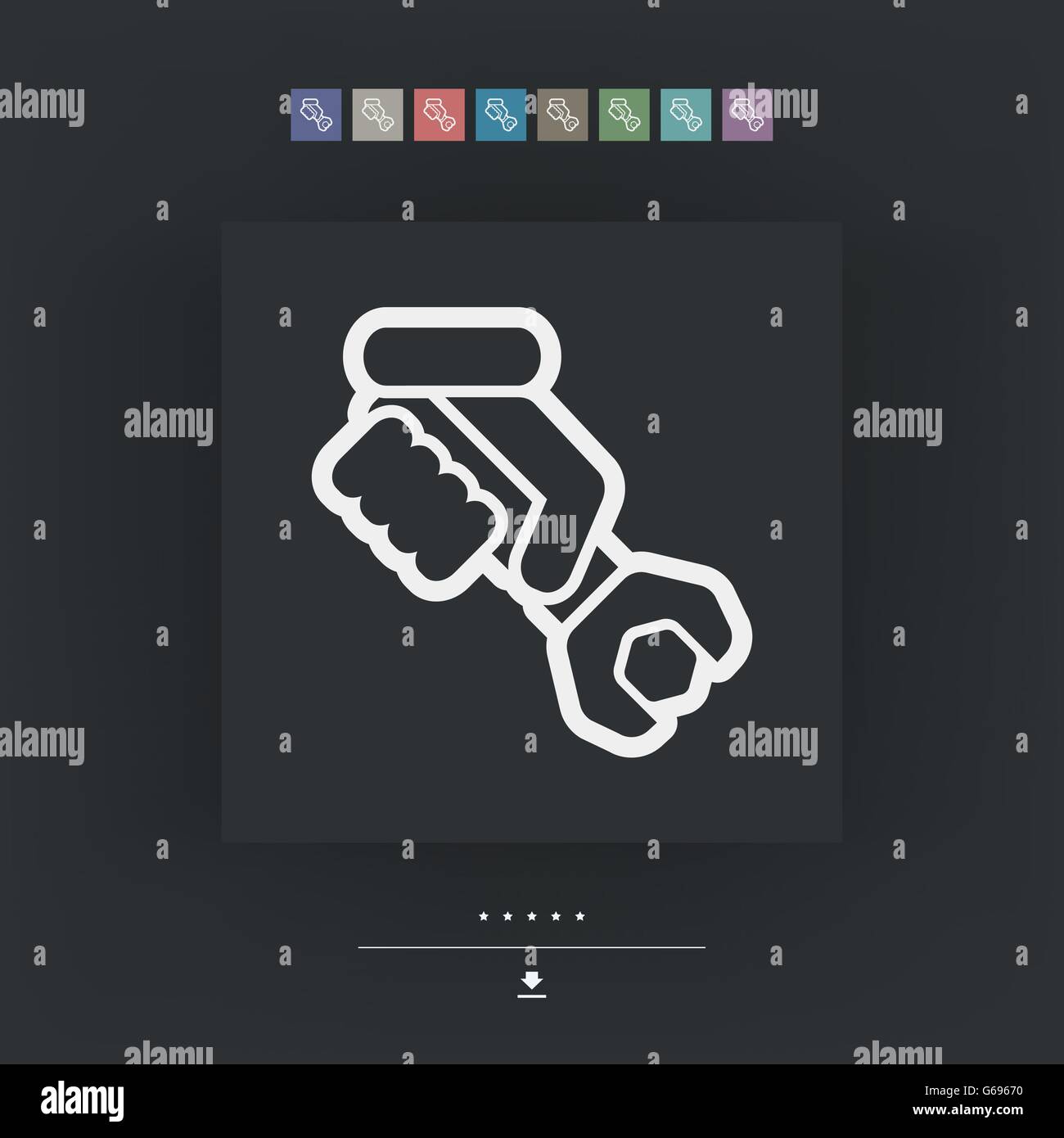 Helpline hold Stock Vector Images - Alamy