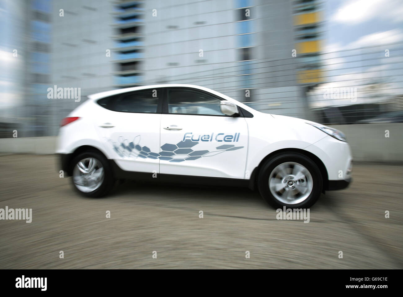 Hyundai ix35 Fuel Cell Stock Photo