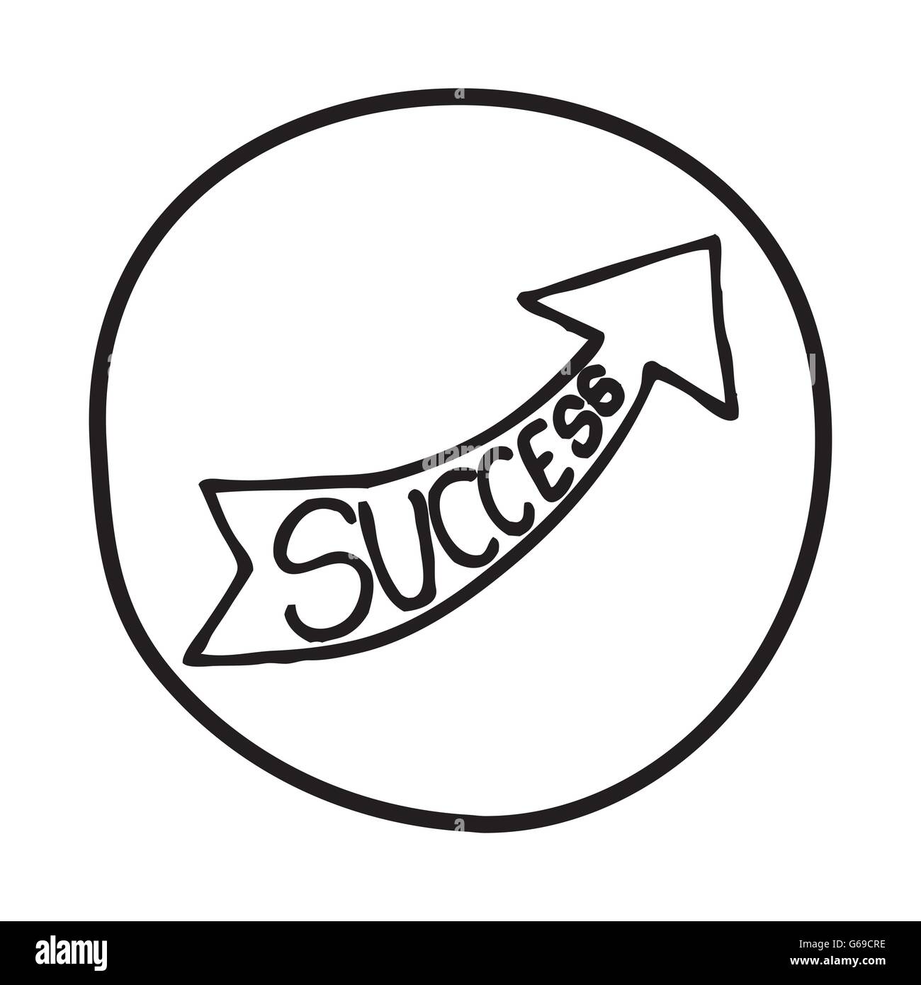 Doodle Arrow icon Stock Vector Image & Art - Alamy