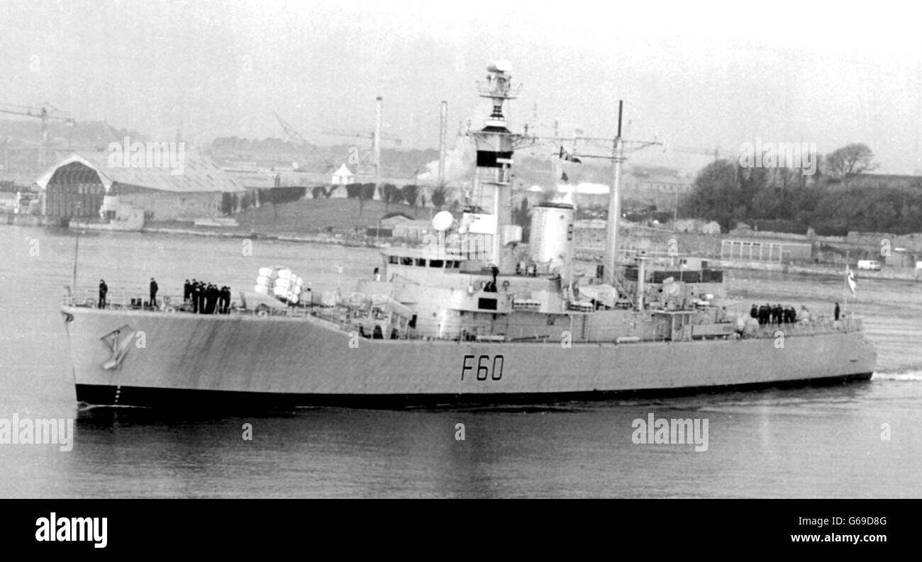 HMS Jupiter Stock Photo Alamy