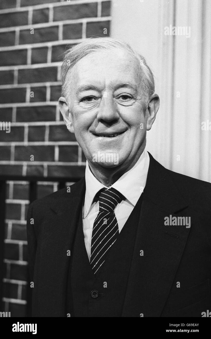 Entertainment - Actor Sir Alec Guinness - London Stock Photo