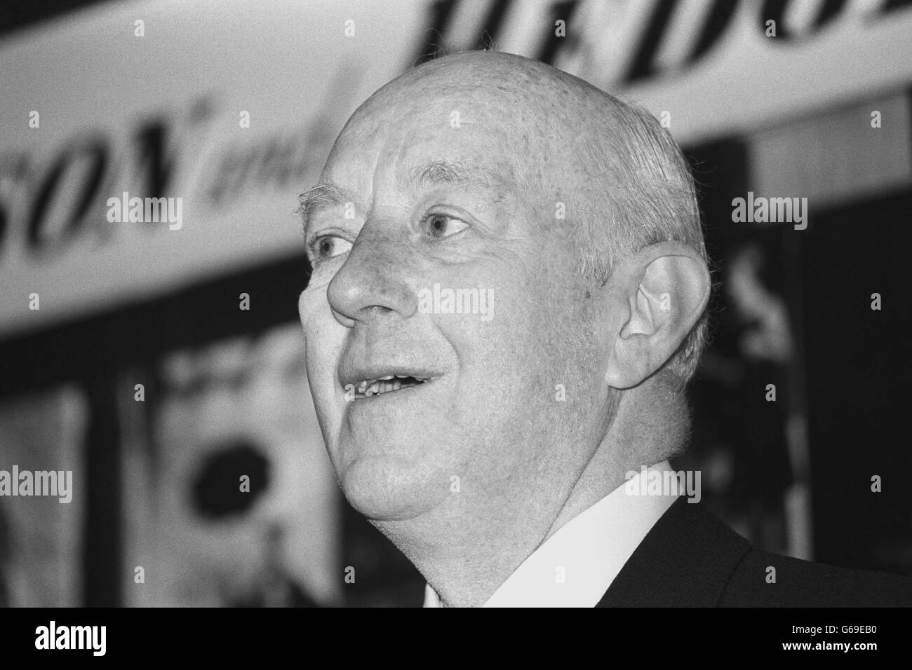 Entertainment - Actor Sir Alec Guinness - London Stock Photo