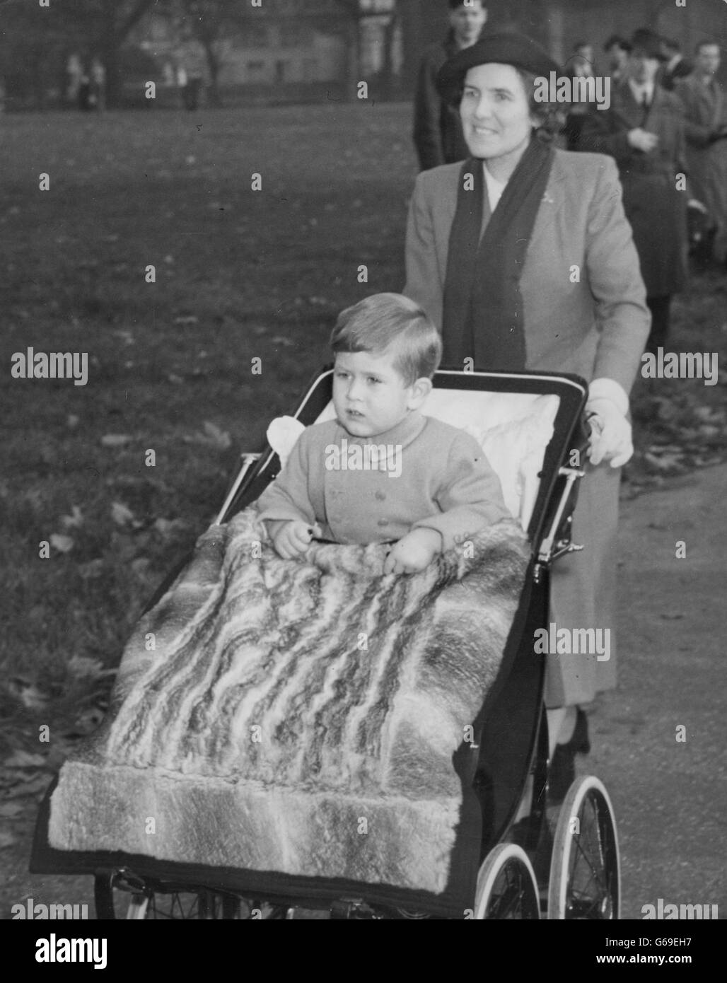 Royalty - Third birthday - Prince Charles - St James's Park - London Stock Photo